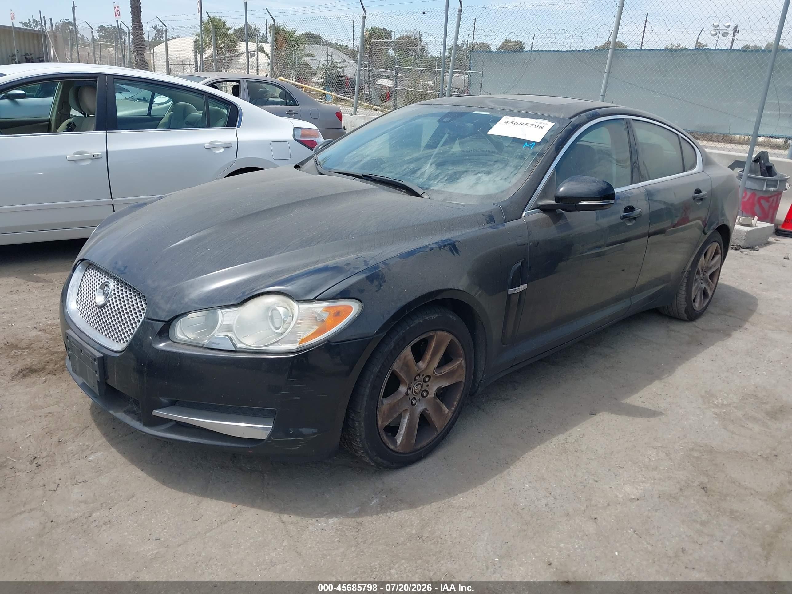 2011 Jaguar Xf   Black vin: SAJWA0FB4BLR85311