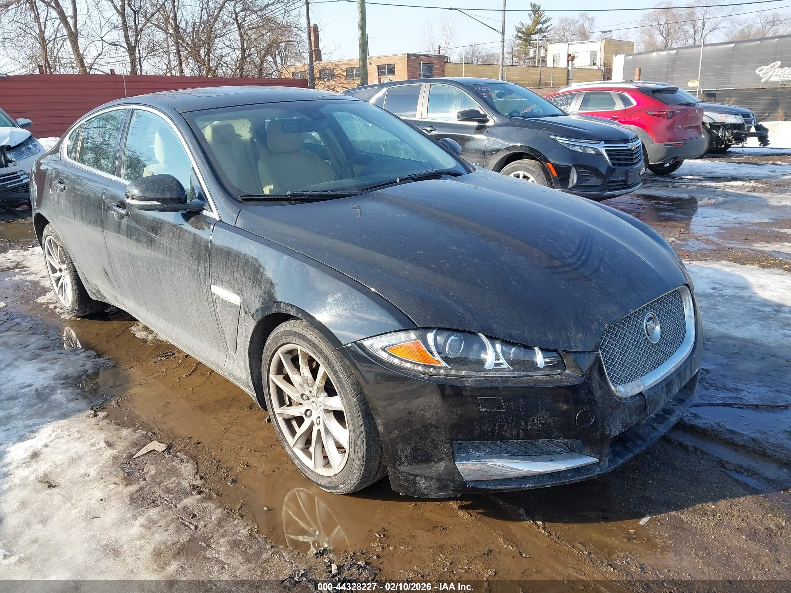 2012 Jaguar Xf   Черный vin: SAJWA0FB5CLS52931