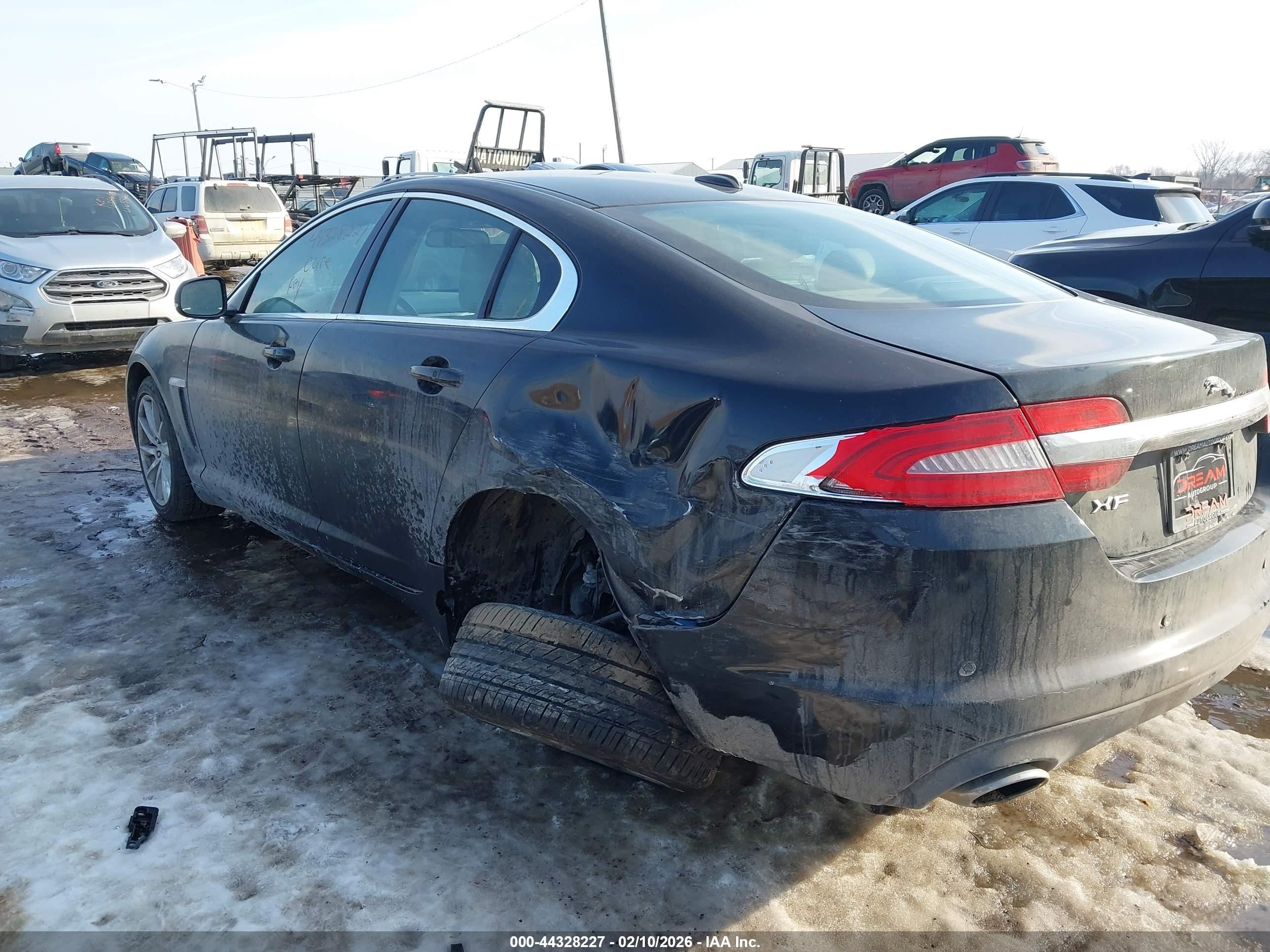 2012 Jaguar Xf   Черный vin: SAJWA0FB5CLS52931