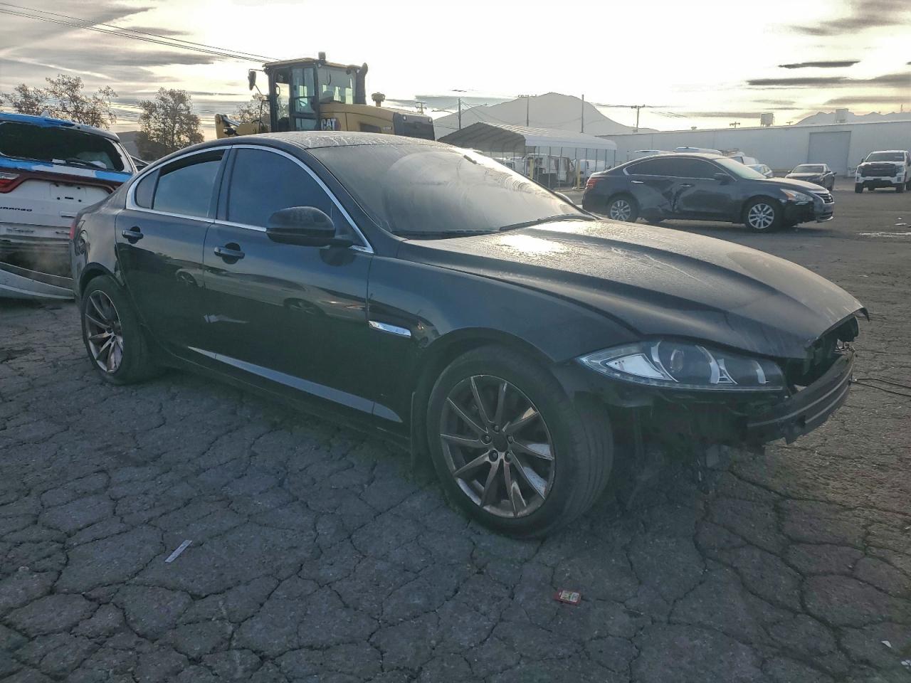 2012 Jaguar Xf Black vin: SAJWA0FB5CLS59202