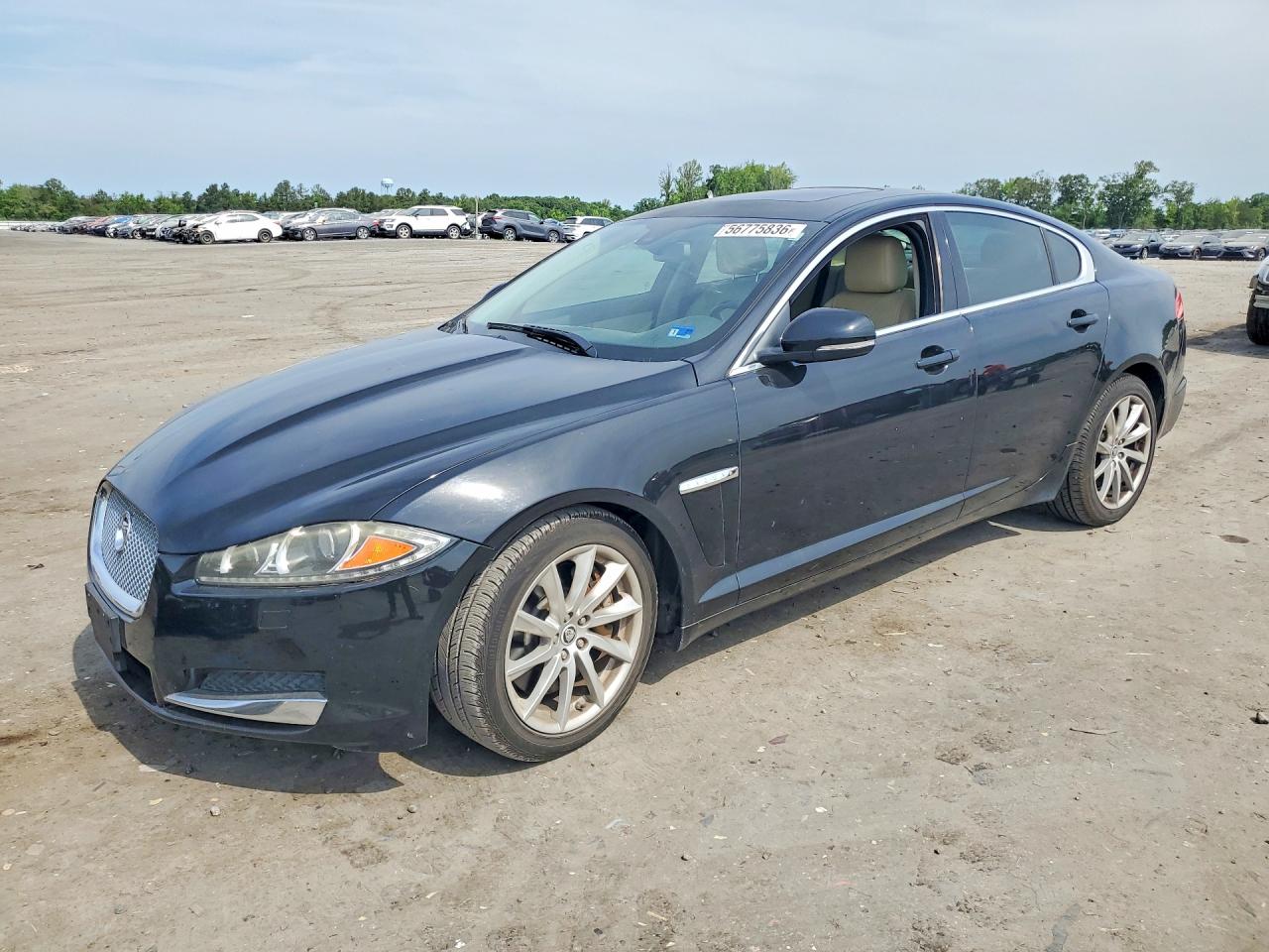 2012 Jaguar Xf Black vin: SAJWA0FB6CLS33076