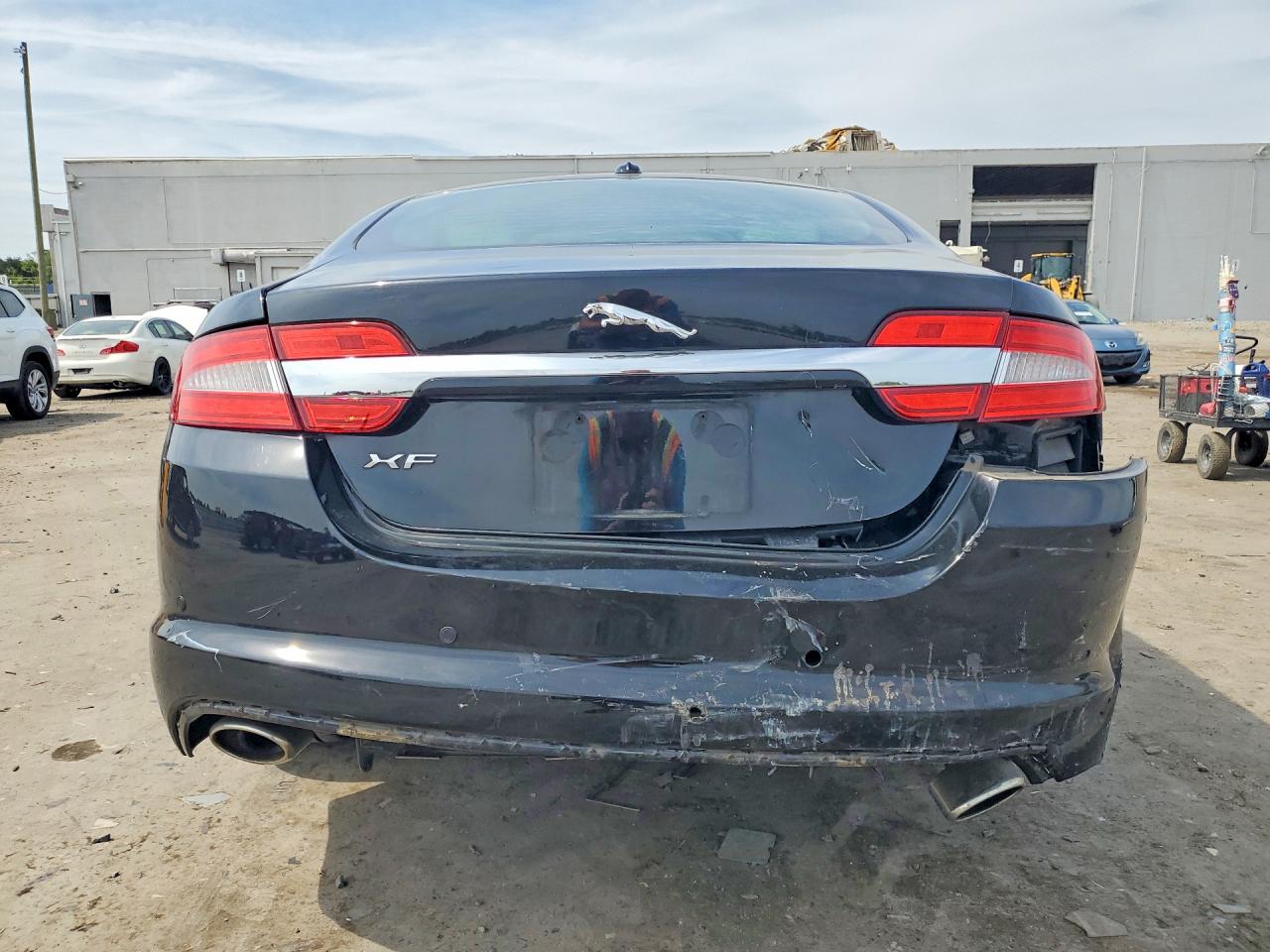 2012 Jaguar Xf Black vin: SAJWA0FB6CLS33076