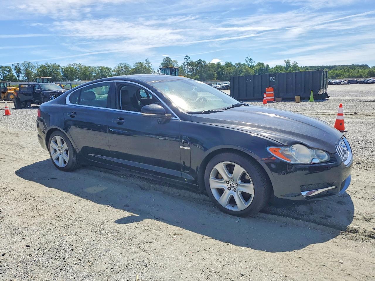 2011 Jaguar Xf Черный vin: SAJWA0FB8BLR87188