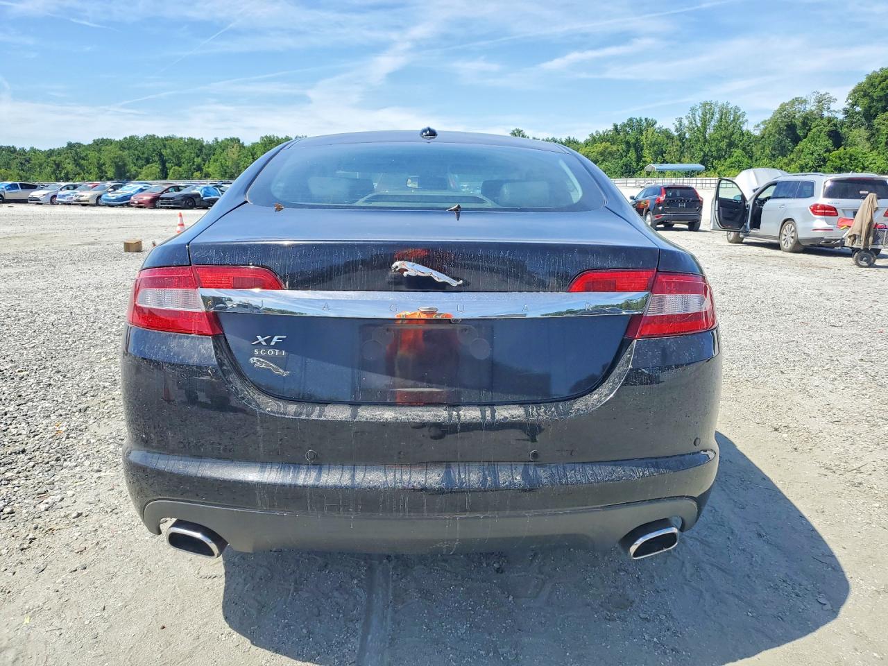 2011 Jaguar Xf Черный vin: SAJWA0FB8BLR87188