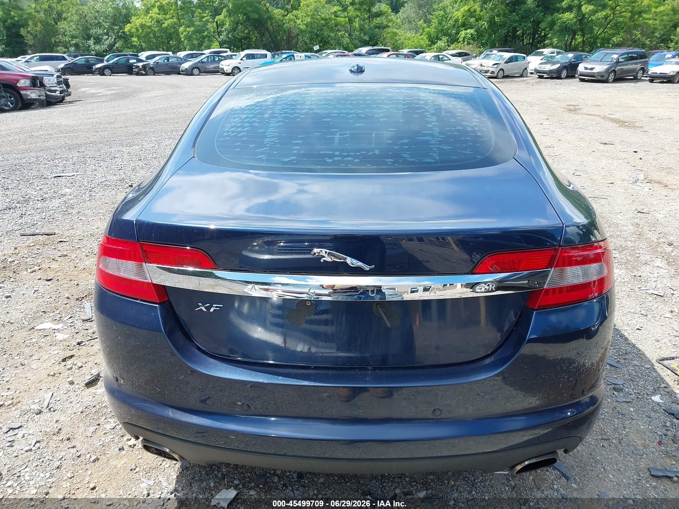 2011 Jaguar Xf   Blue vin: SAJWA0FB8BLS01700