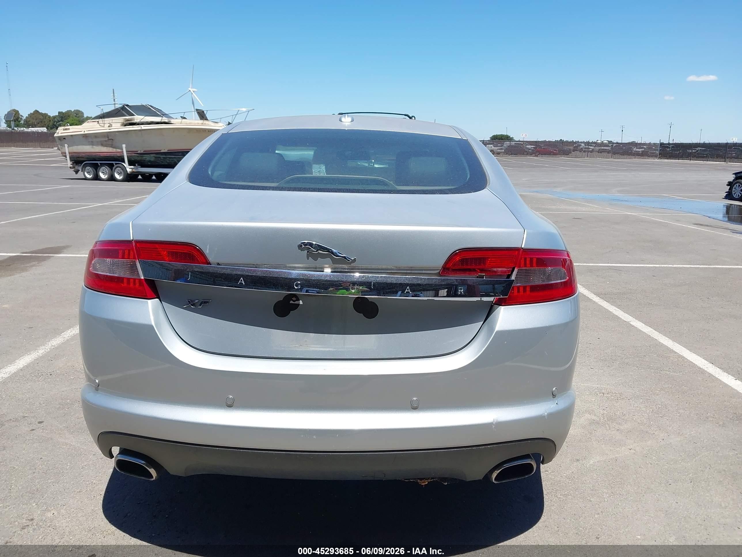 2011 Jaguar Xf   Silver vin: SAJWA0FB9BLS01530