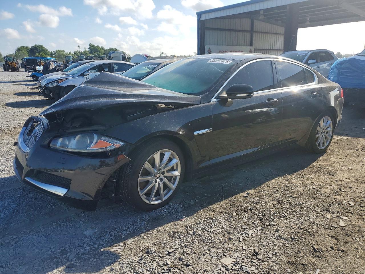2012 Jaguar Xf Black vin: SAJWA0FB9CLS59509