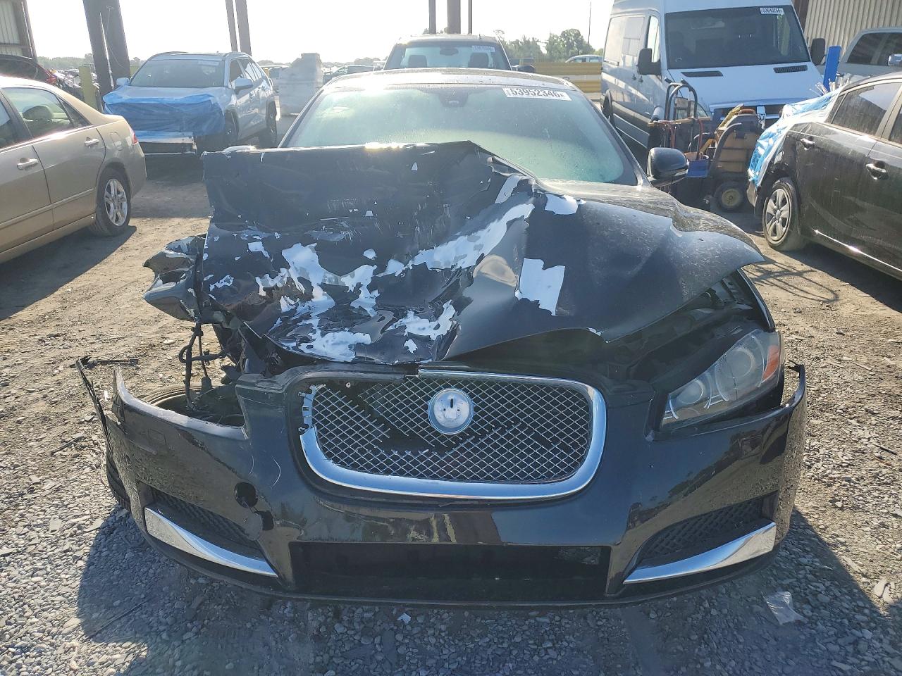 2012 Jaguar Xf Black vin: SAJWA0FB9CLS59509