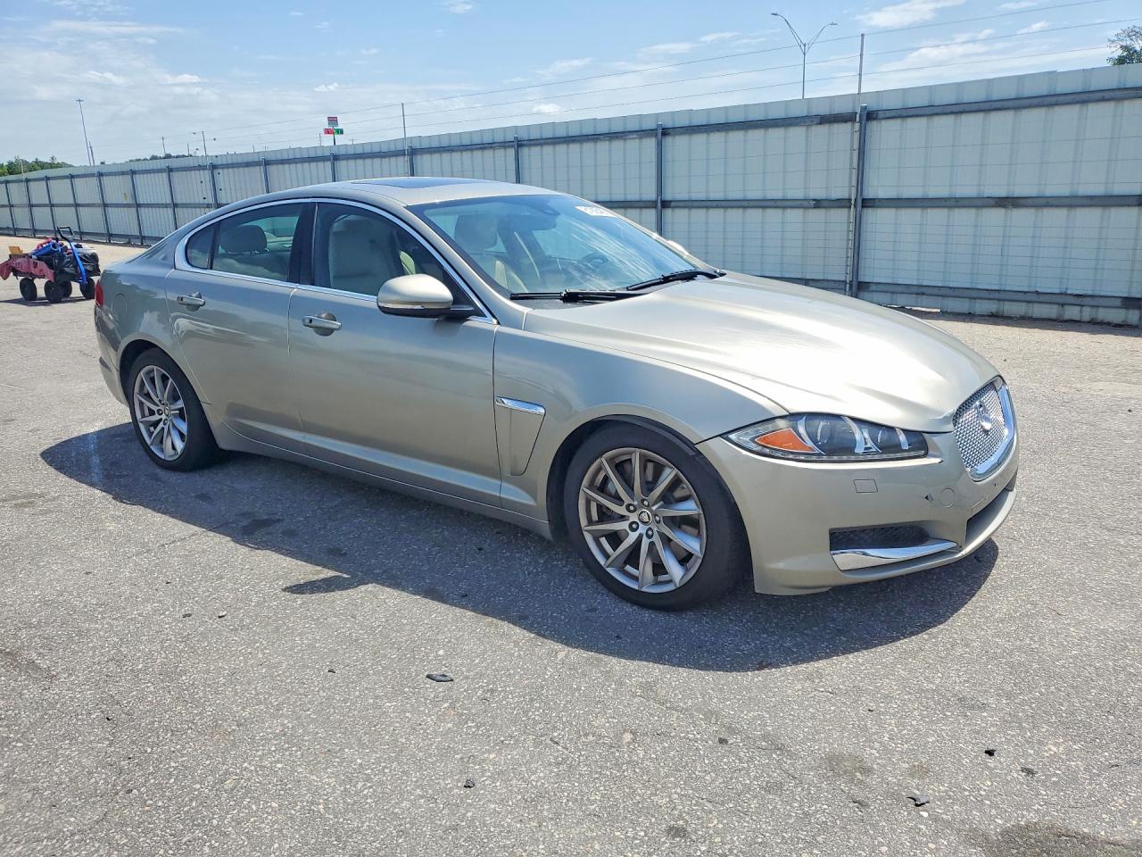 2012 Jaguar Xf Серебряный vin: SAJWA0FBXCLS42749