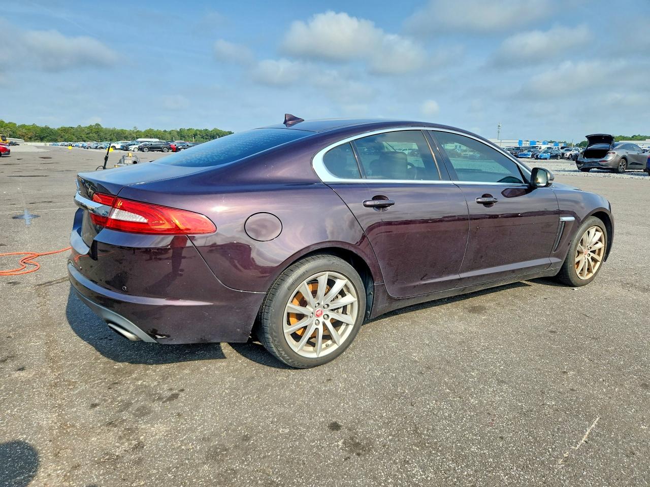 2015 Jaguar Xf 2.0t Premium Purple vin: SAJWA0FS0FPU46036