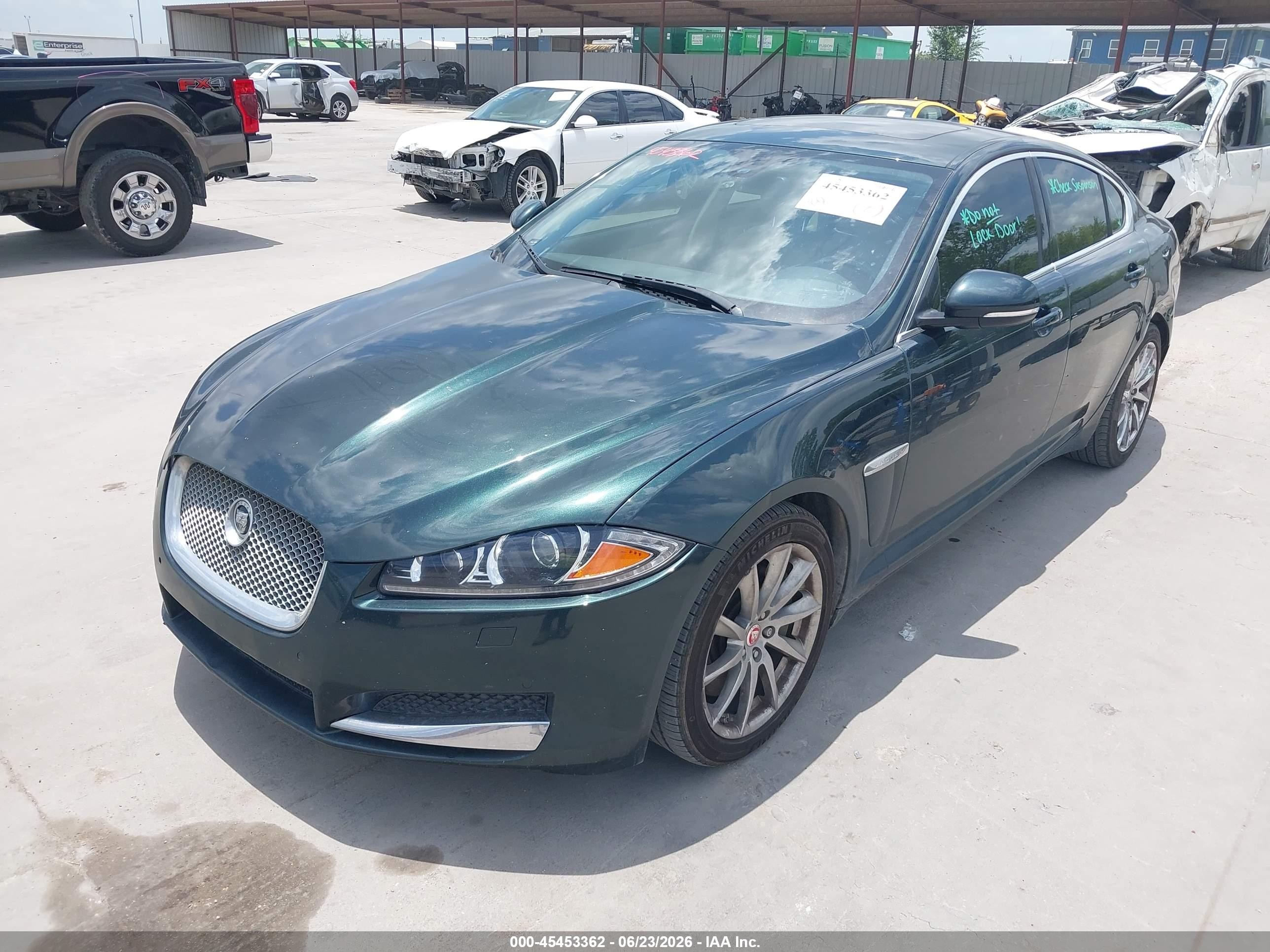 2015 Jaguar Xf 2.0t Premium Green vin: SAJWA0FS0FPU88755