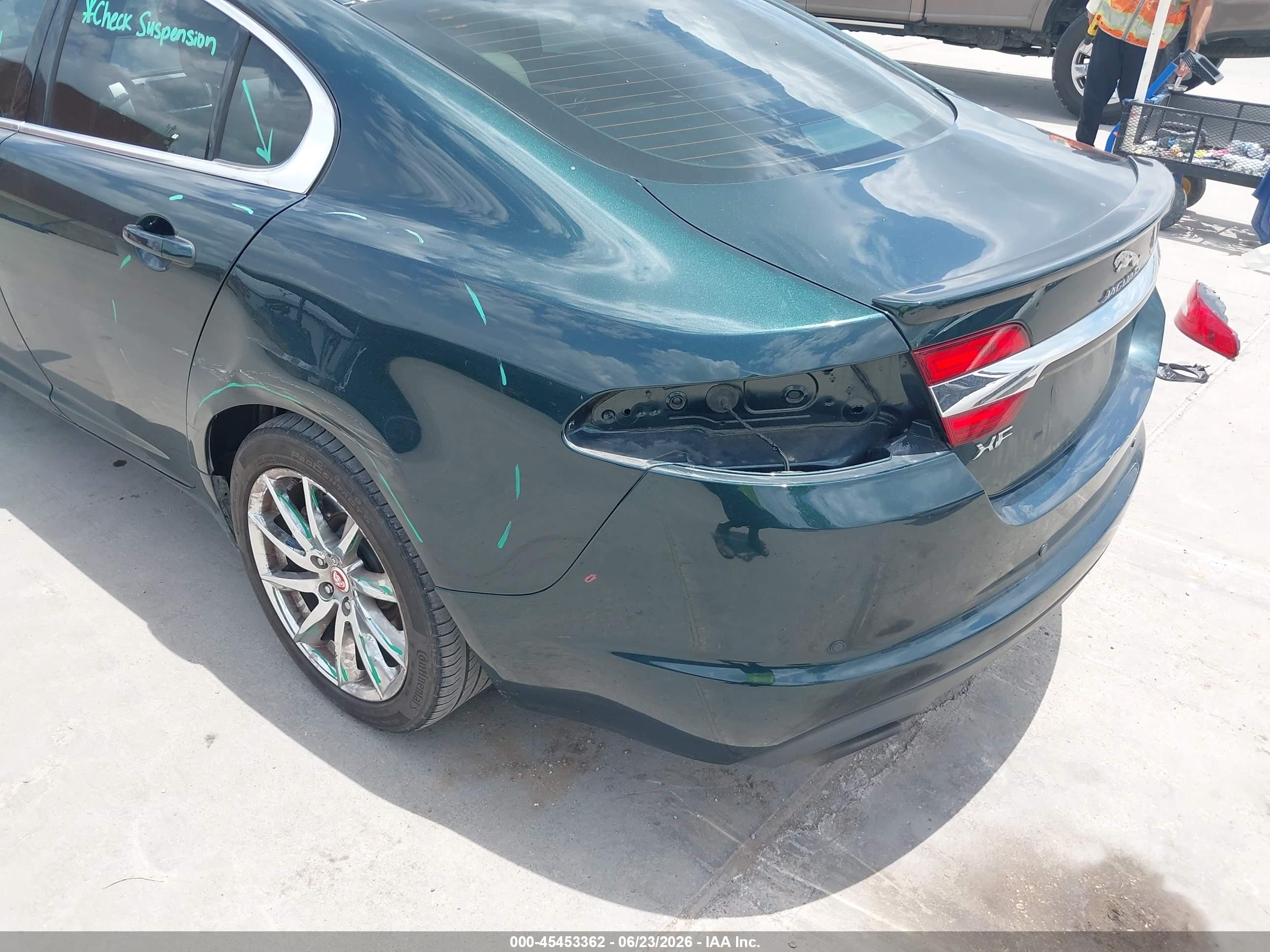 2015 Jaguar Xf 2.0t Premium Green vin: SAJWA0FS0FPU88755