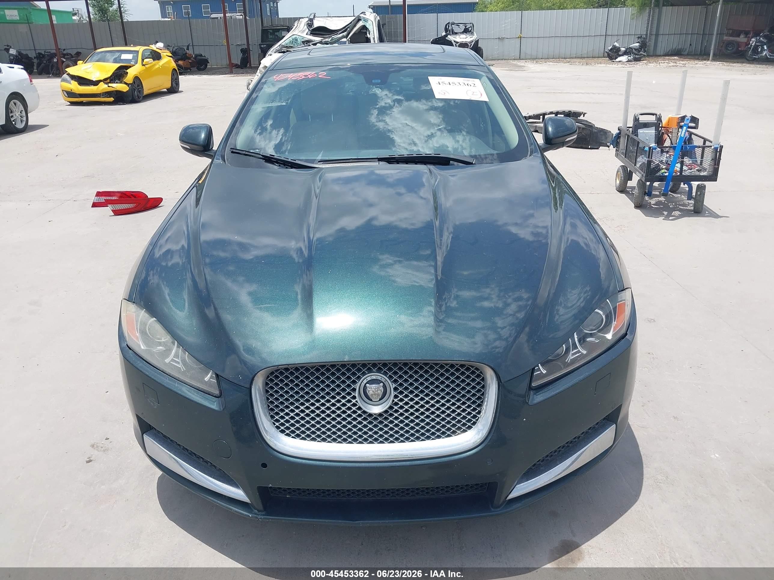 2015 Jaguar Xf 2.0t Premium Green vin: SAJWA0FS0FPU88755