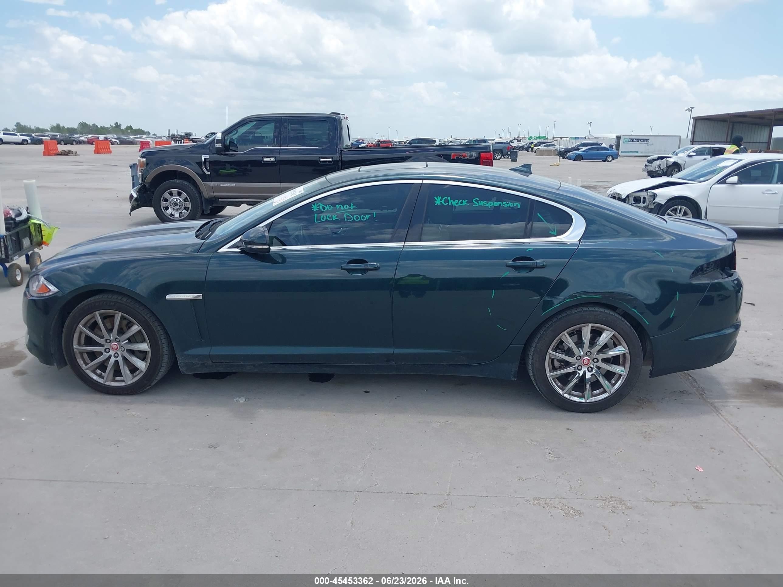 2015 Jaguar Xf 2.0t Premium Green vin: SAJWA0FS0FPU88755