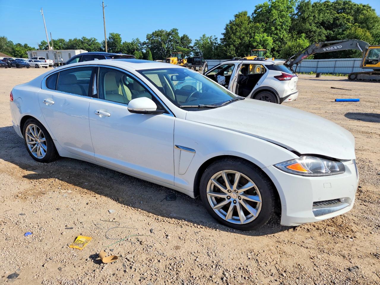 2015 Jaguar Xf 2.0t Premium White vin: SAJWA0FS2FPU68426