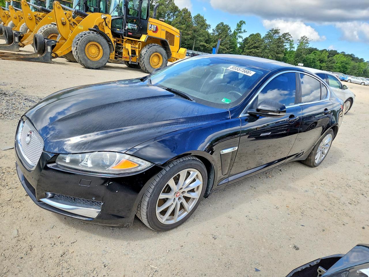 2015 Jaguar Xf Черный vin: SAJWA0FS5FPU50762