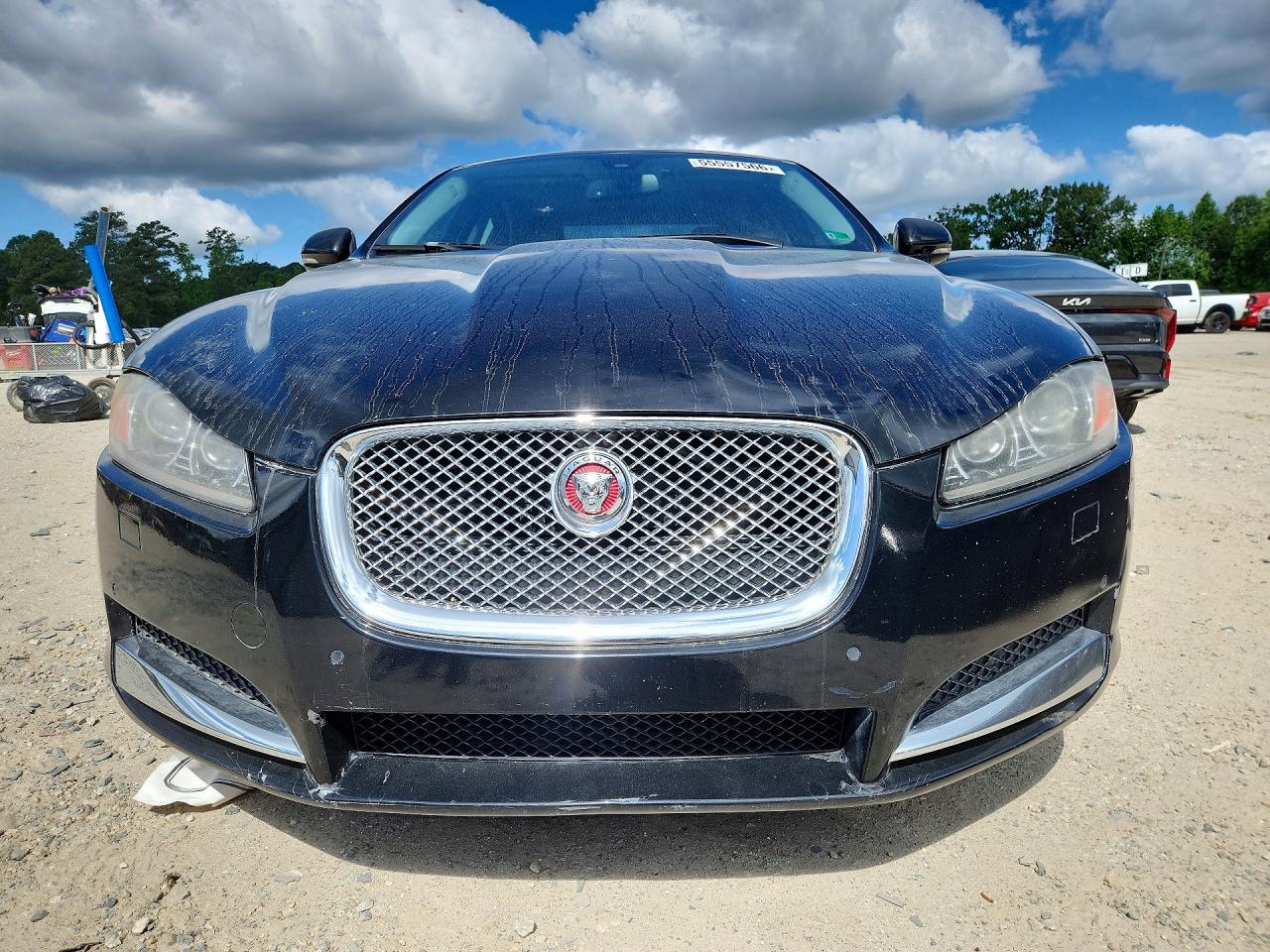 2015 Jaguar Xf Черный vin: SAJWA0FS5FPU50762