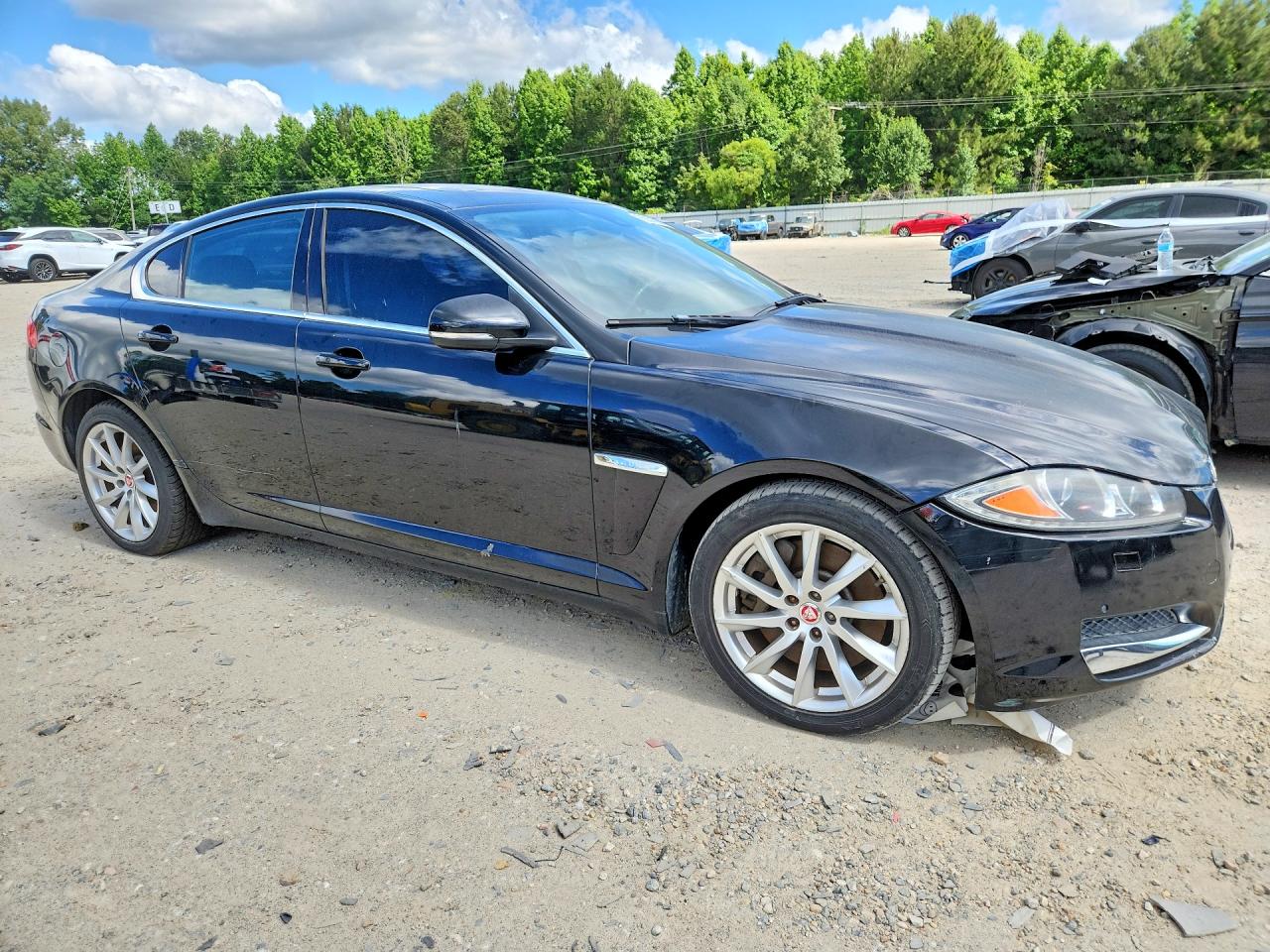 2015 Jaguar Xf Черный vin: SAJWA0FS5FPU50762