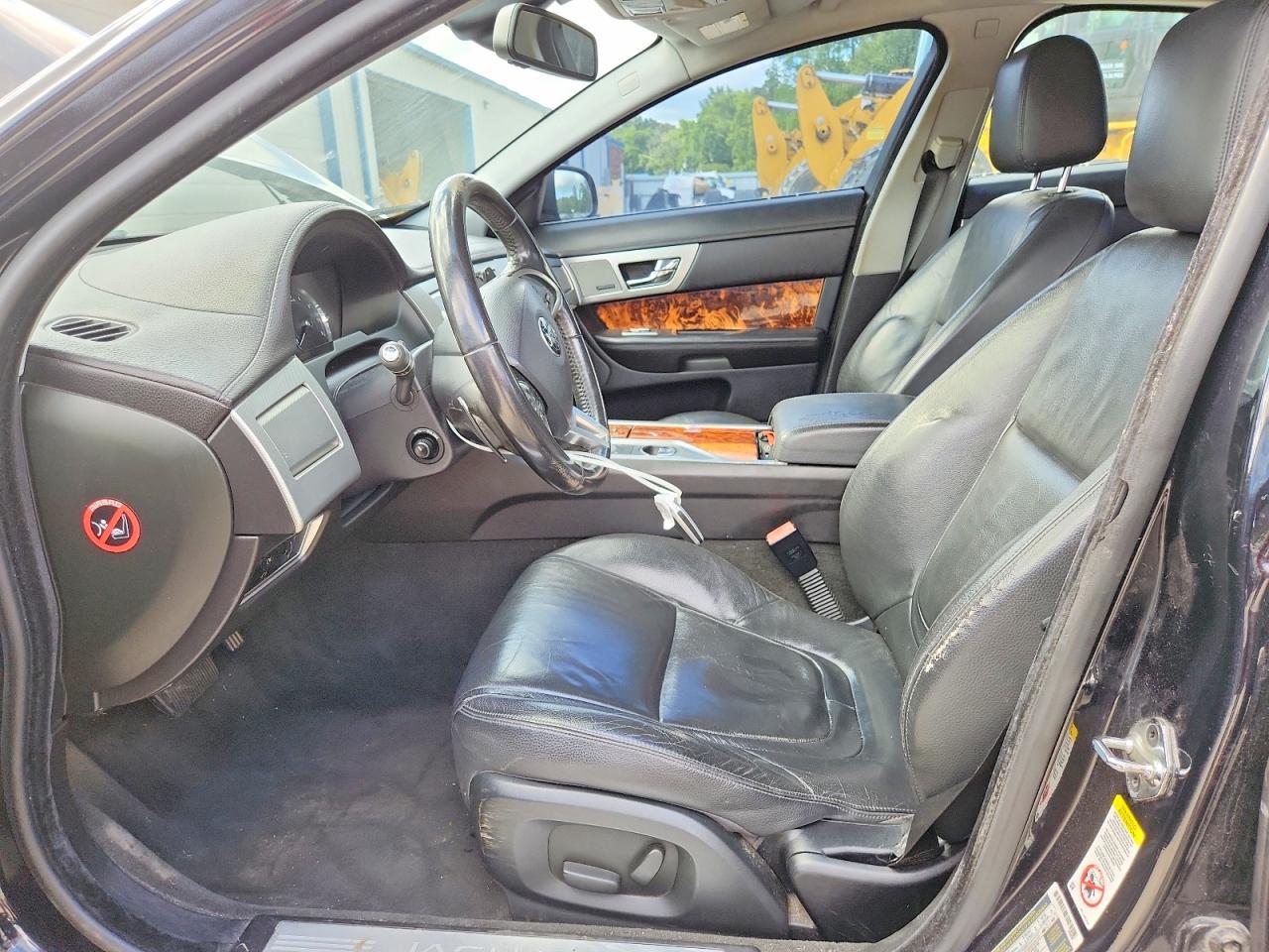 2015 Jaguar Xf Черный vin: SAJWA0FS5FPU50762
