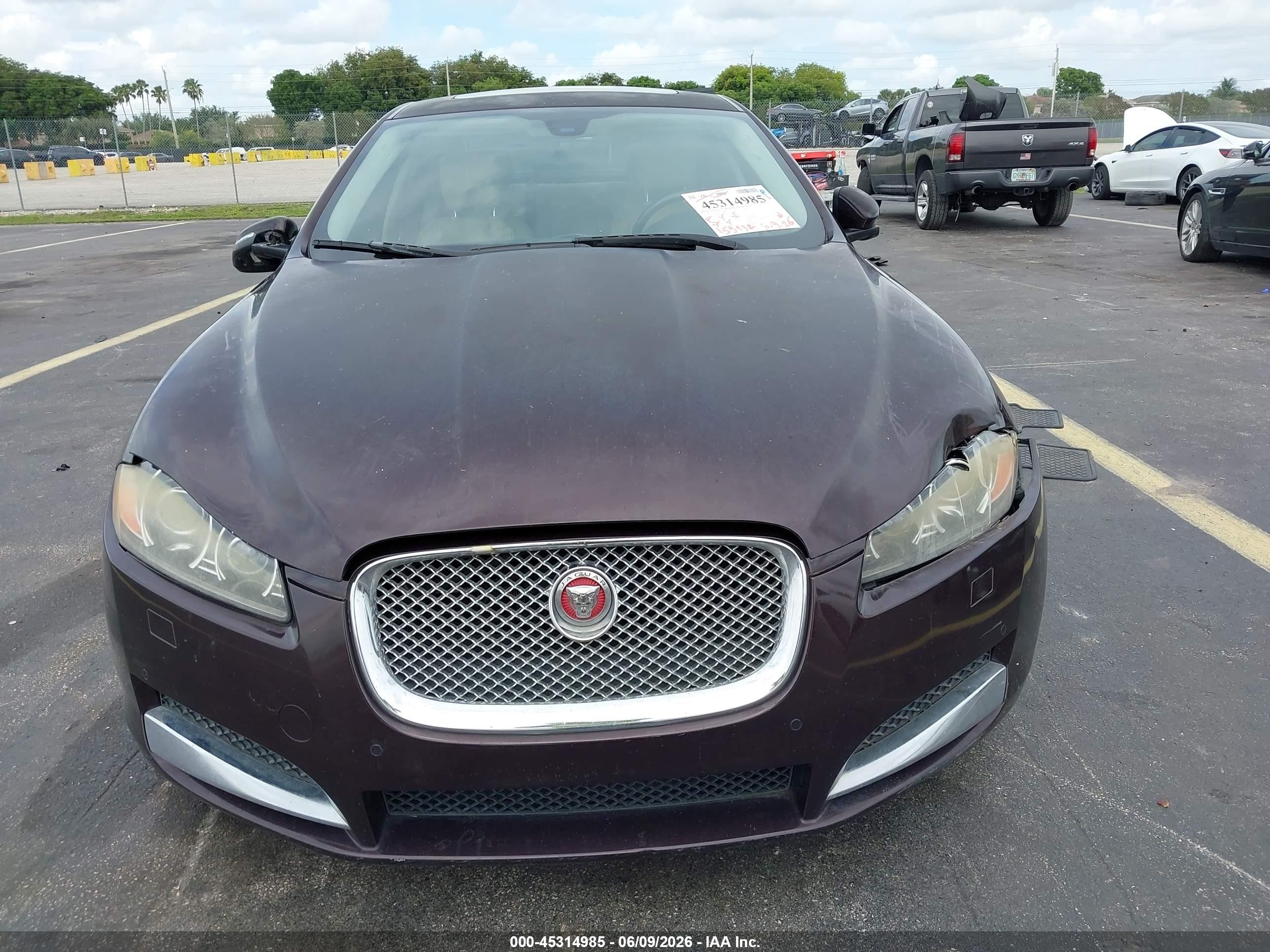 2015 Jaguar Xf 2.0t Premium Коричневый vin: SAJWA0FSXFPU66942