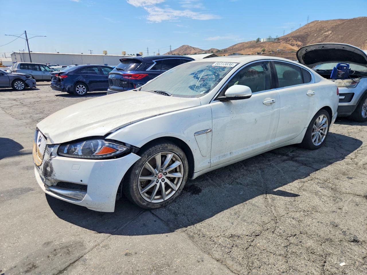 2015 Jaguar Xf 2.0t Premium White vin: SAJWA0FSXFPU87371