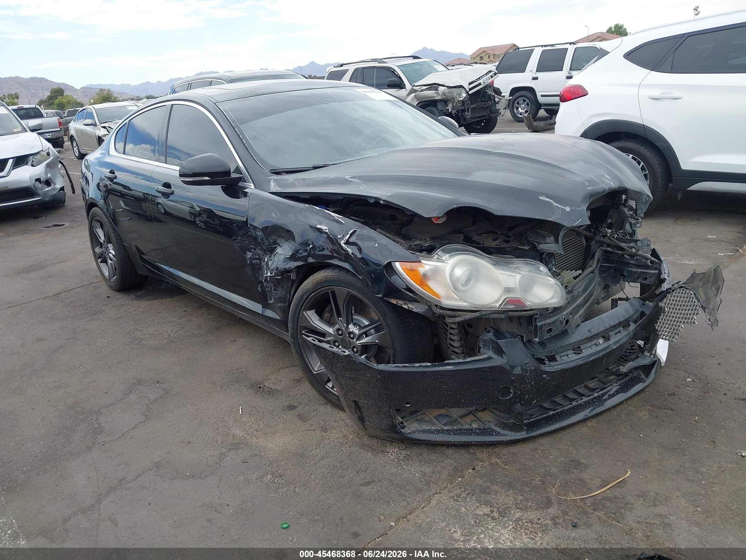 2010 Jaguar Xf Premium Black vin: SAJWA0GB1ALR52666