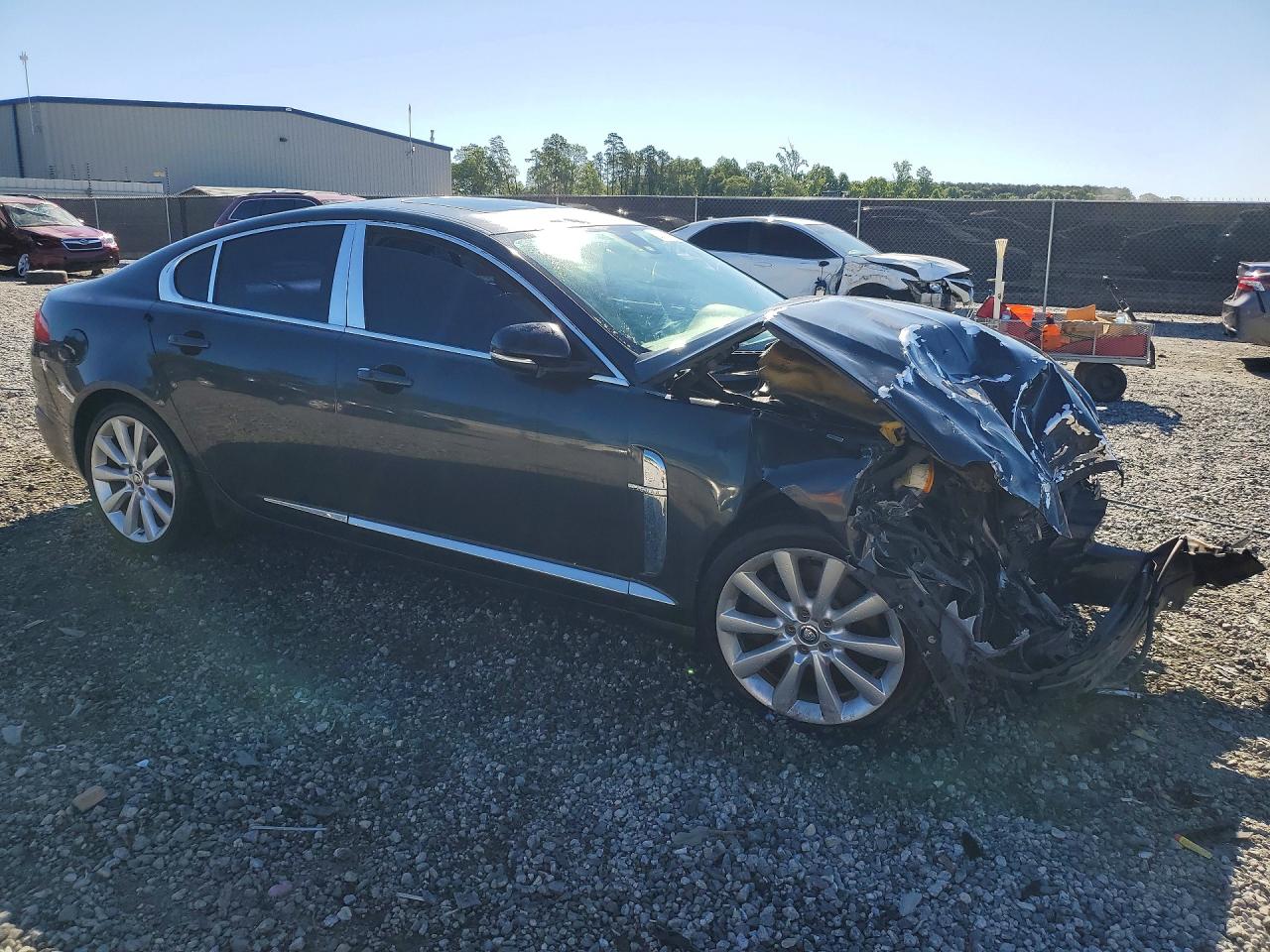 2011 Jaguar Xf Premium Gray vin: SAJWA0GB2BLR95544