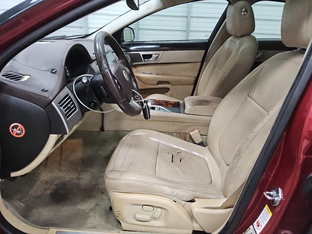 2010 Jaguar Xf Premium Black vin: SAJWA0GB7ALR52963 Damage: Steering Wheel, Worn, Replacement Required