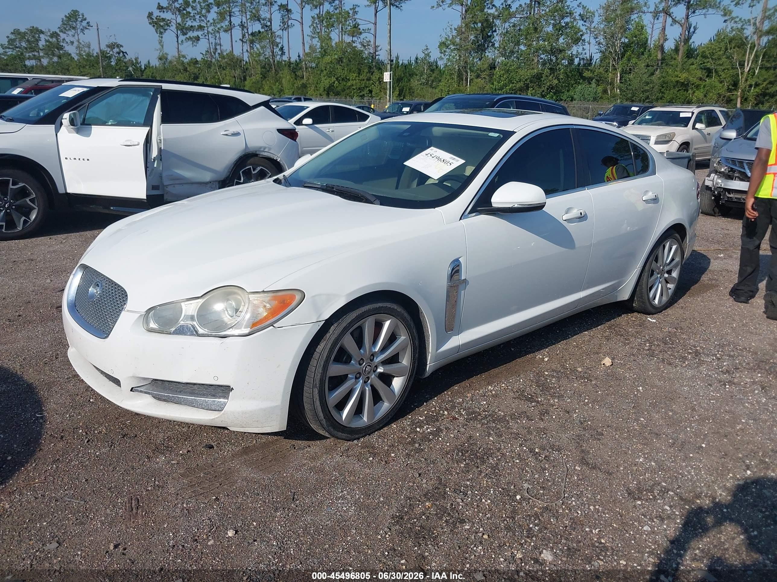 2011 Jaguar Xf Premium Белый vin: SAJWA0GB8BLS18107