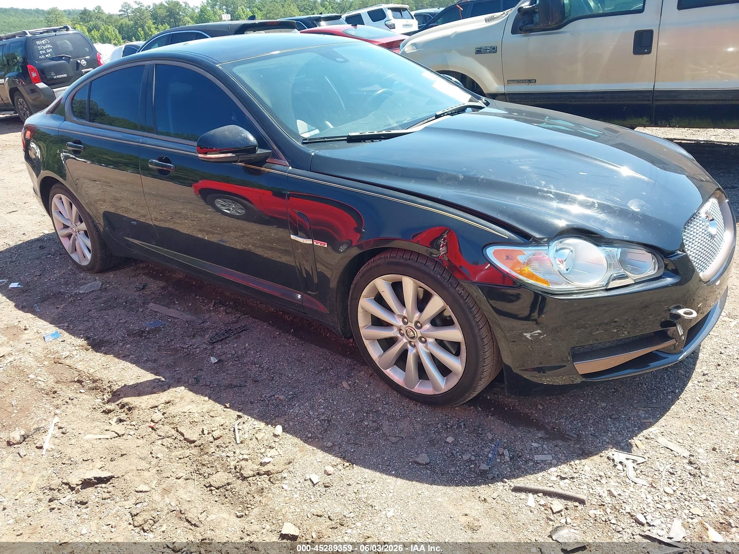 2010 Jaguar Xf Premium Black vin: SAJWA0GB9ALR75273