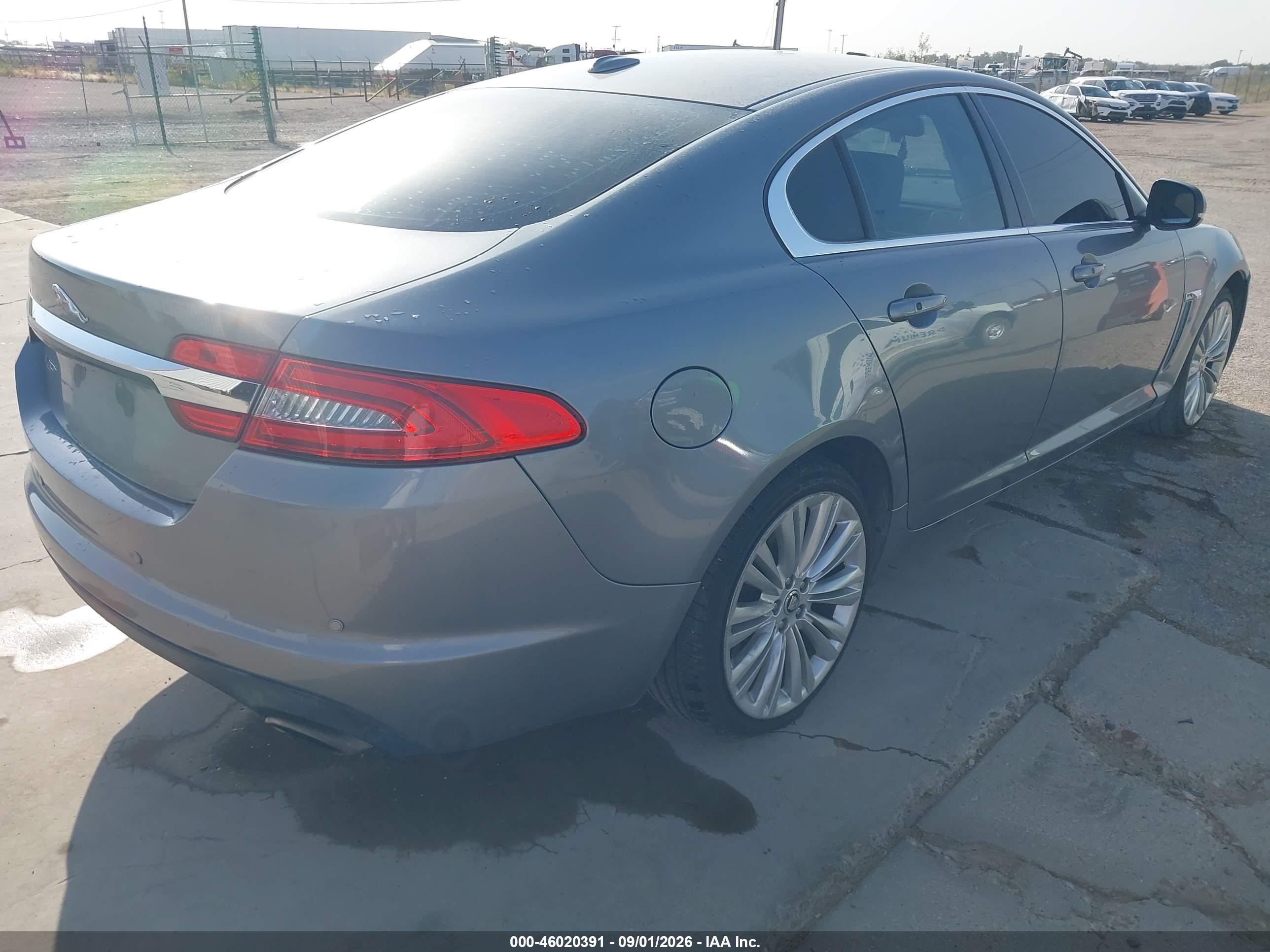 2012 Jaguar Xf Portfolio Silver vin: SAJWA0HB0CLS36567