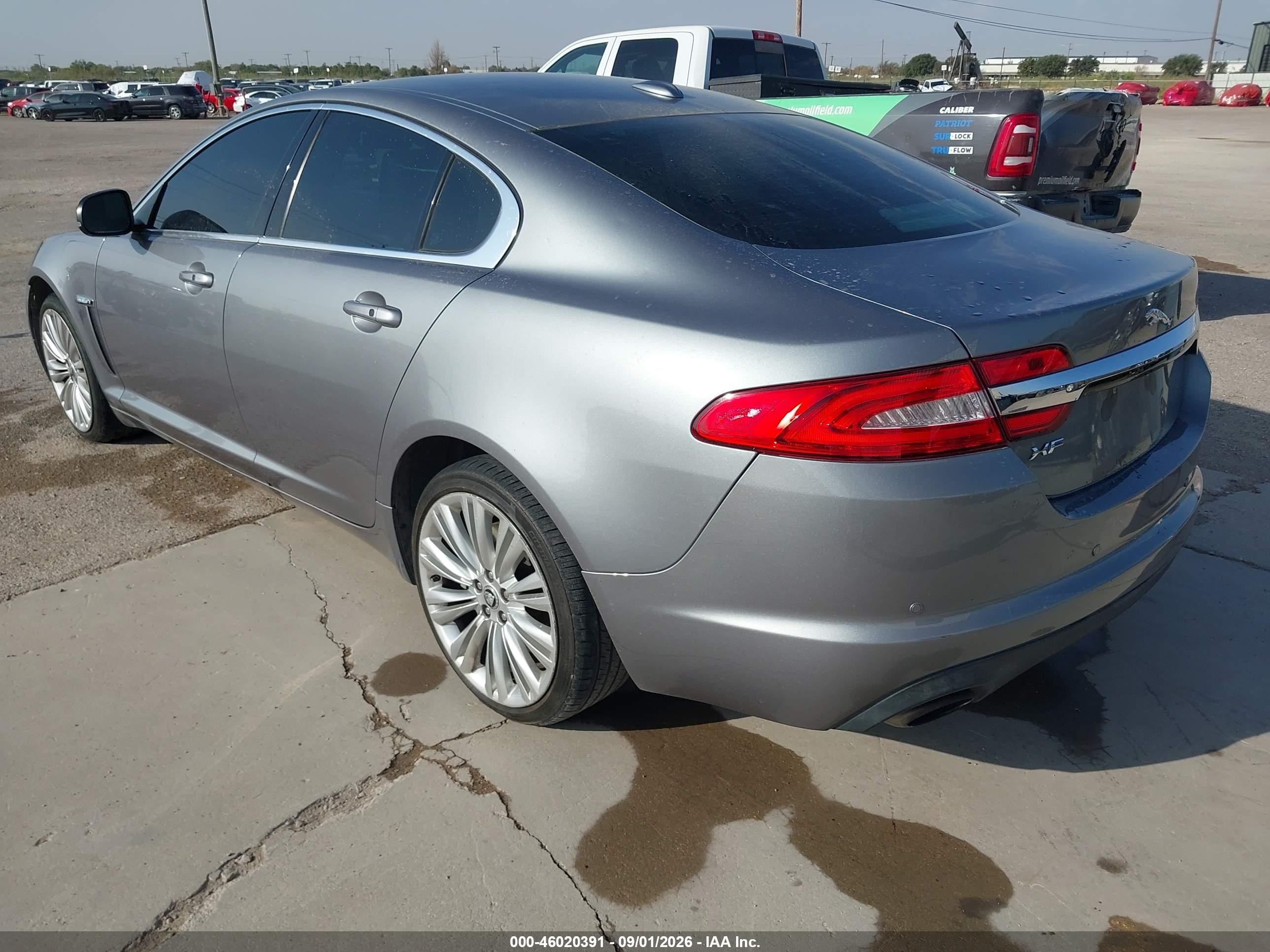 2012 Jaguar Xf Portfolio Silver vin: SAJWA0HB0CLS36567