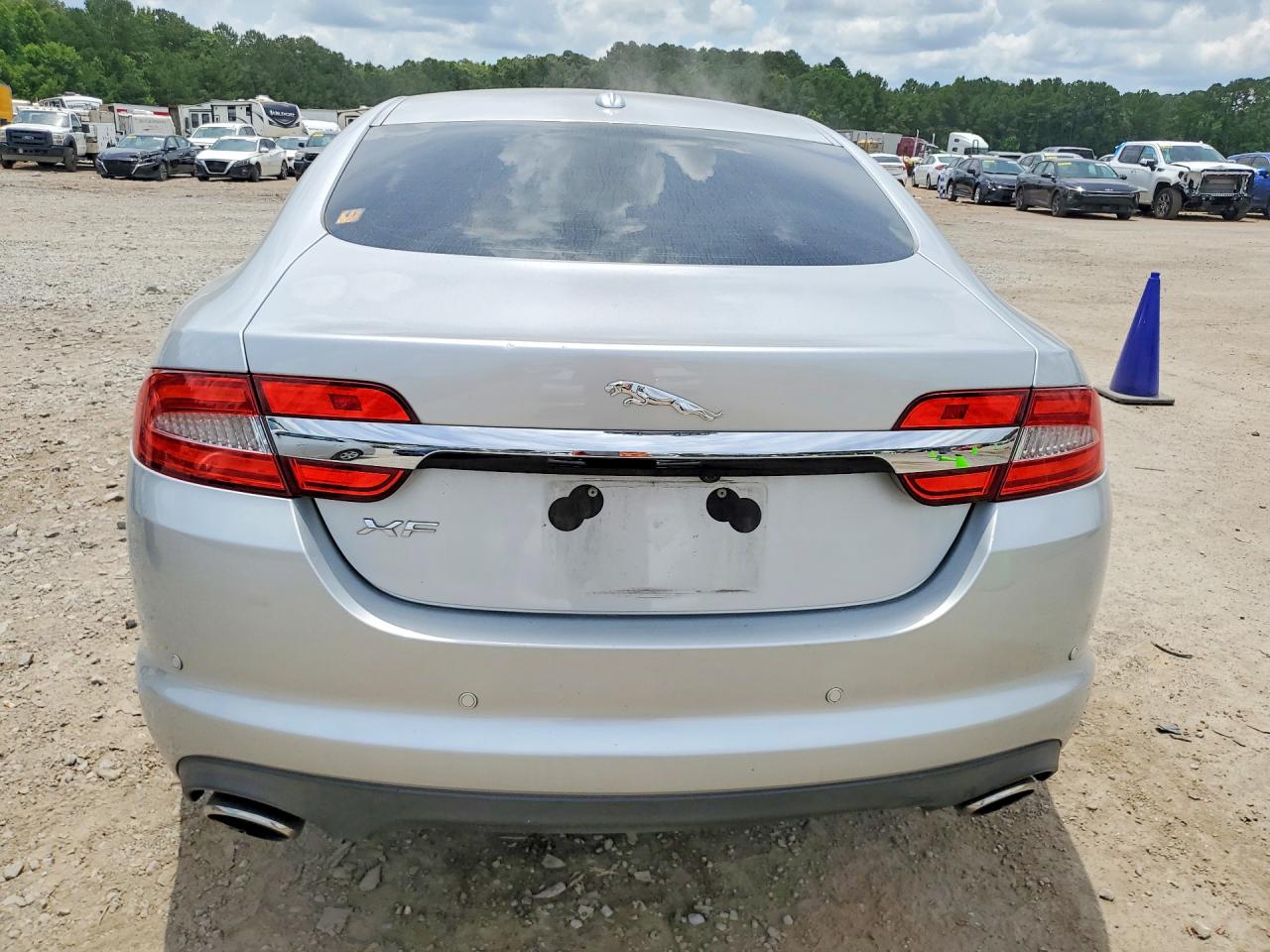 2012 Jaguar Xf Portfolio Silver vin: SAJWA0HB2CLS22072