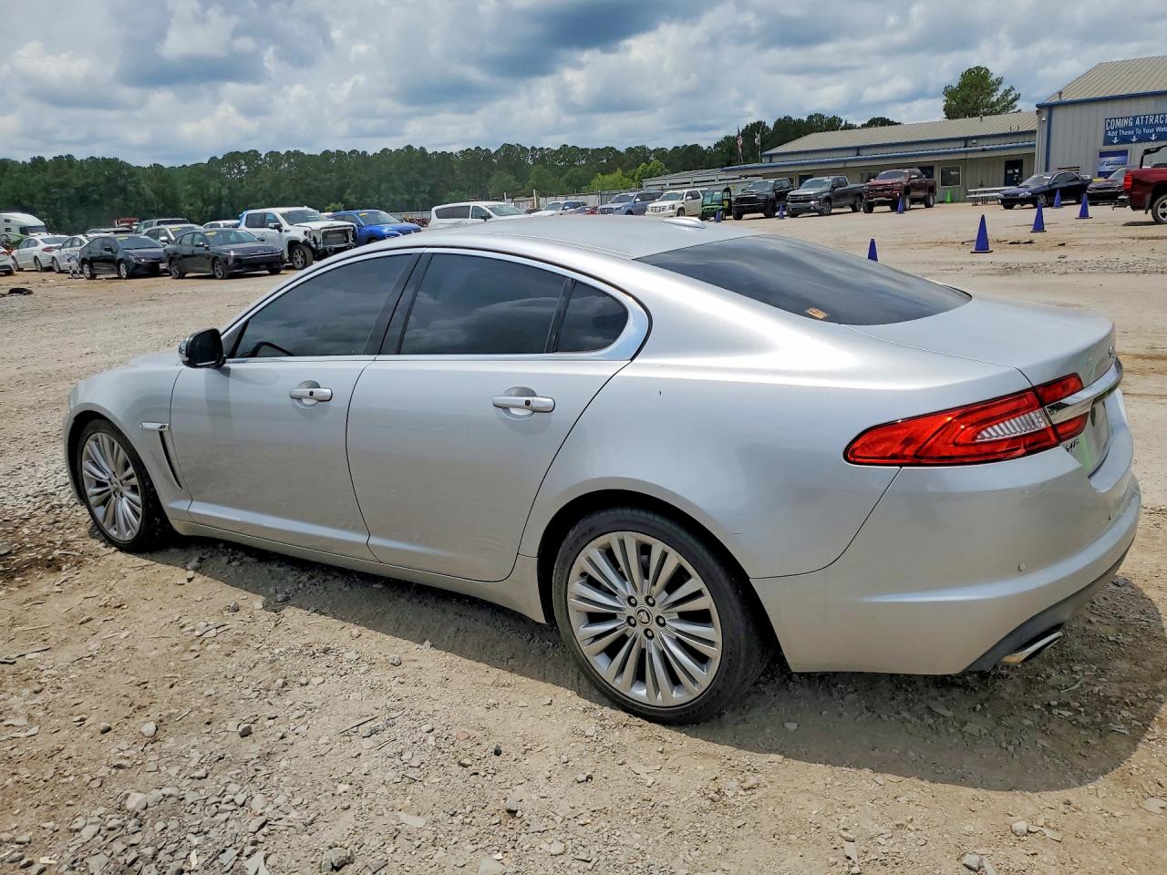 2012 Jaguar Xf Portfolio Silver vin: SAJWA0HB2CLS22072