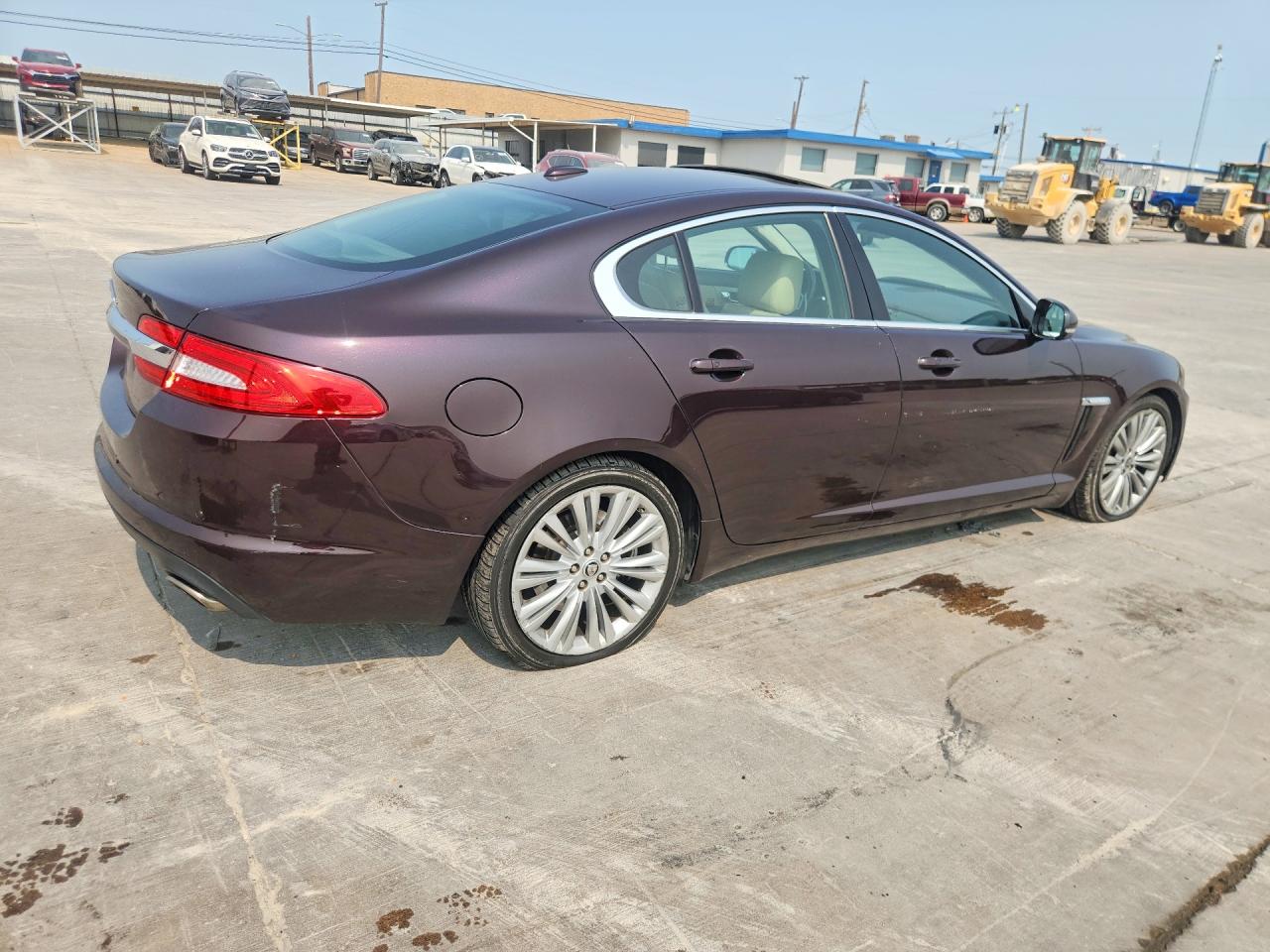 2012 Jaguar Xf Portfolio Фиолетовый vin: SAJWA0HB3CLS50642