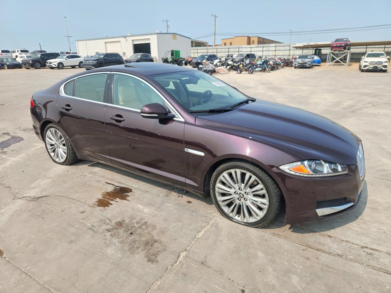 2012 Jaguar Xf Portfolio Фиолетовый vin: SAJWA0HB3CLS50642