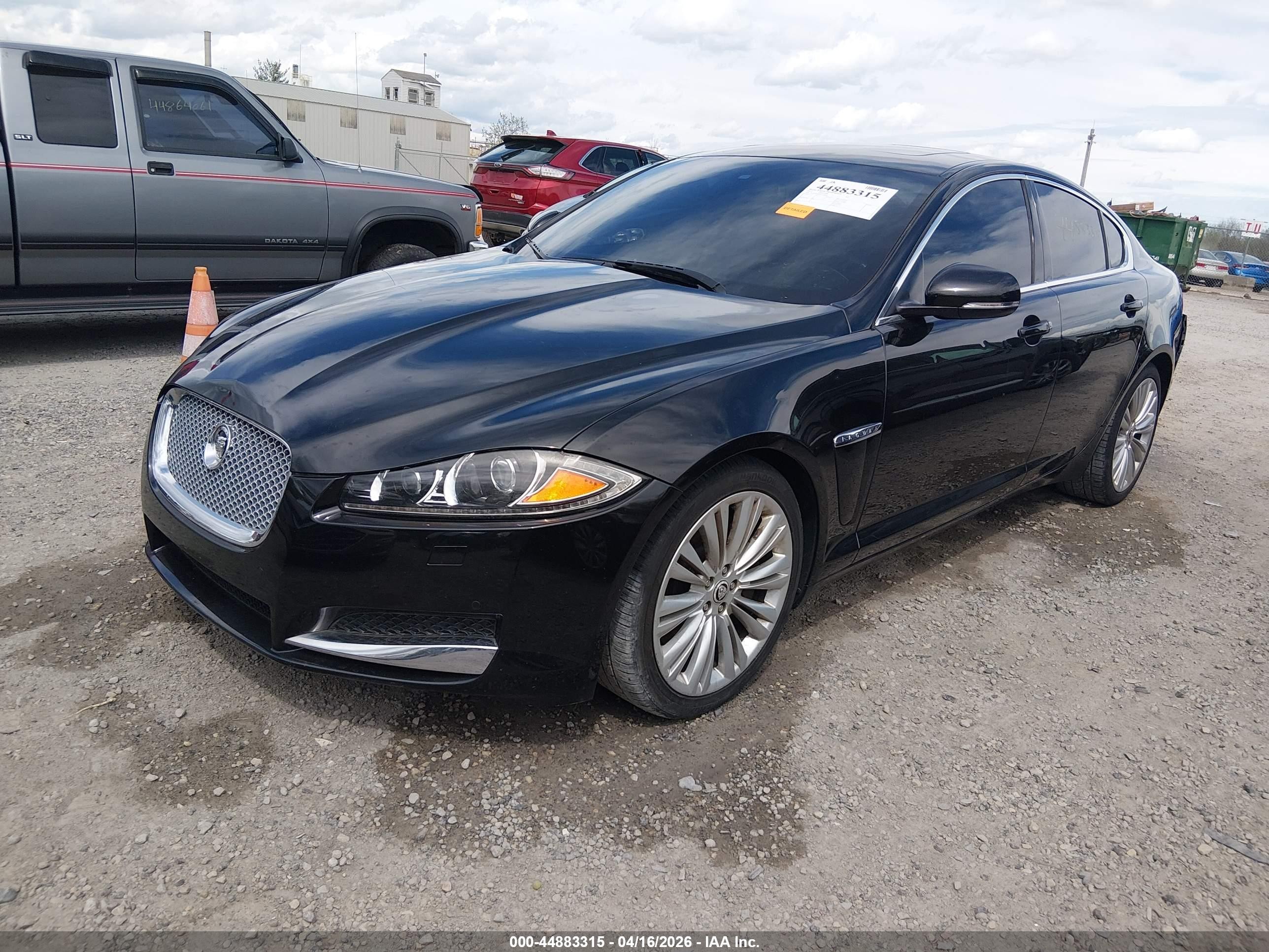 2012 Jaguar Xf Portfolio Black vin: SAJWA0HB4CLS40444