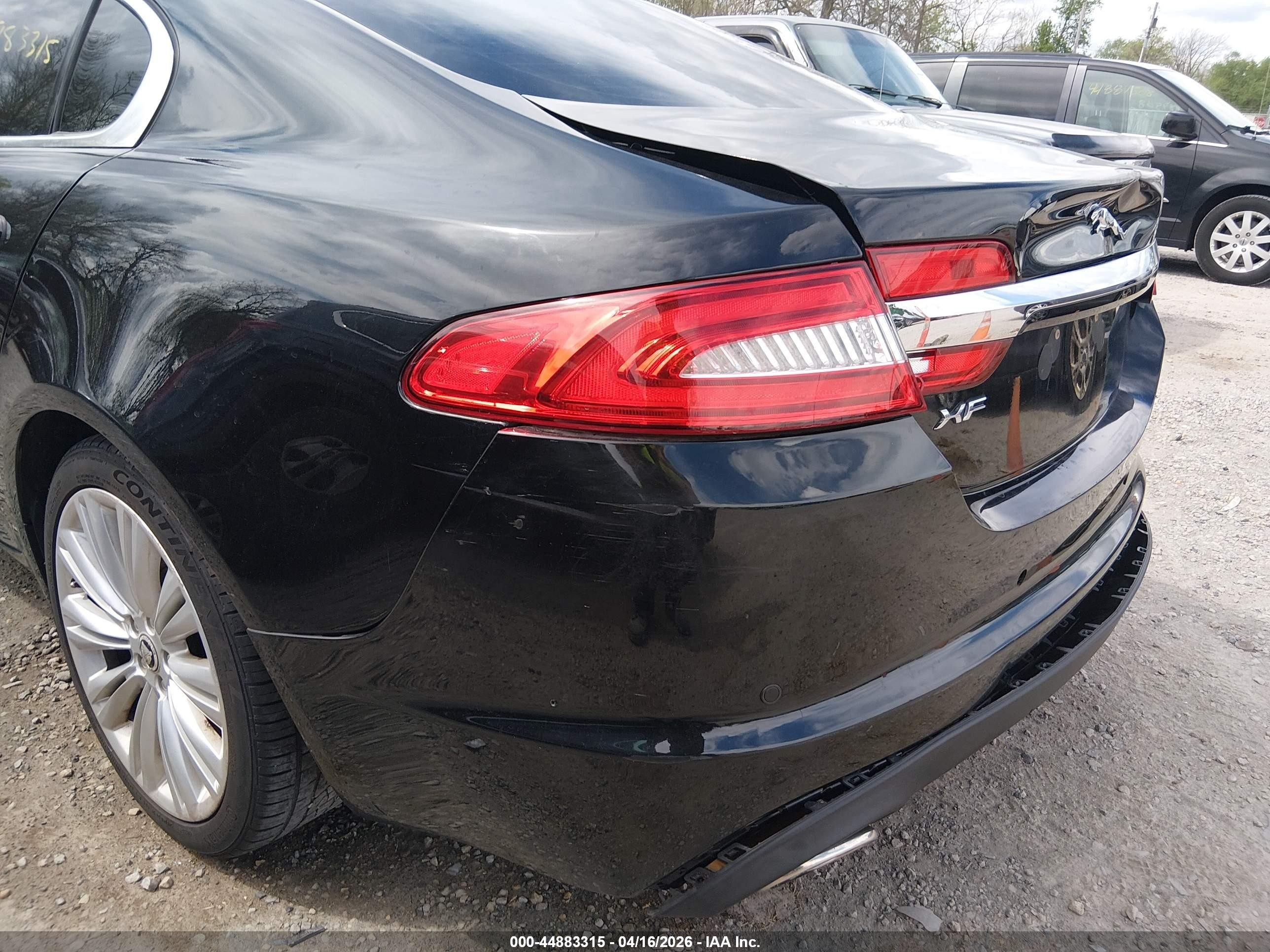 2012 Jaguar Xf Portfolio Black vin: SAJWA0HB4CLS40444