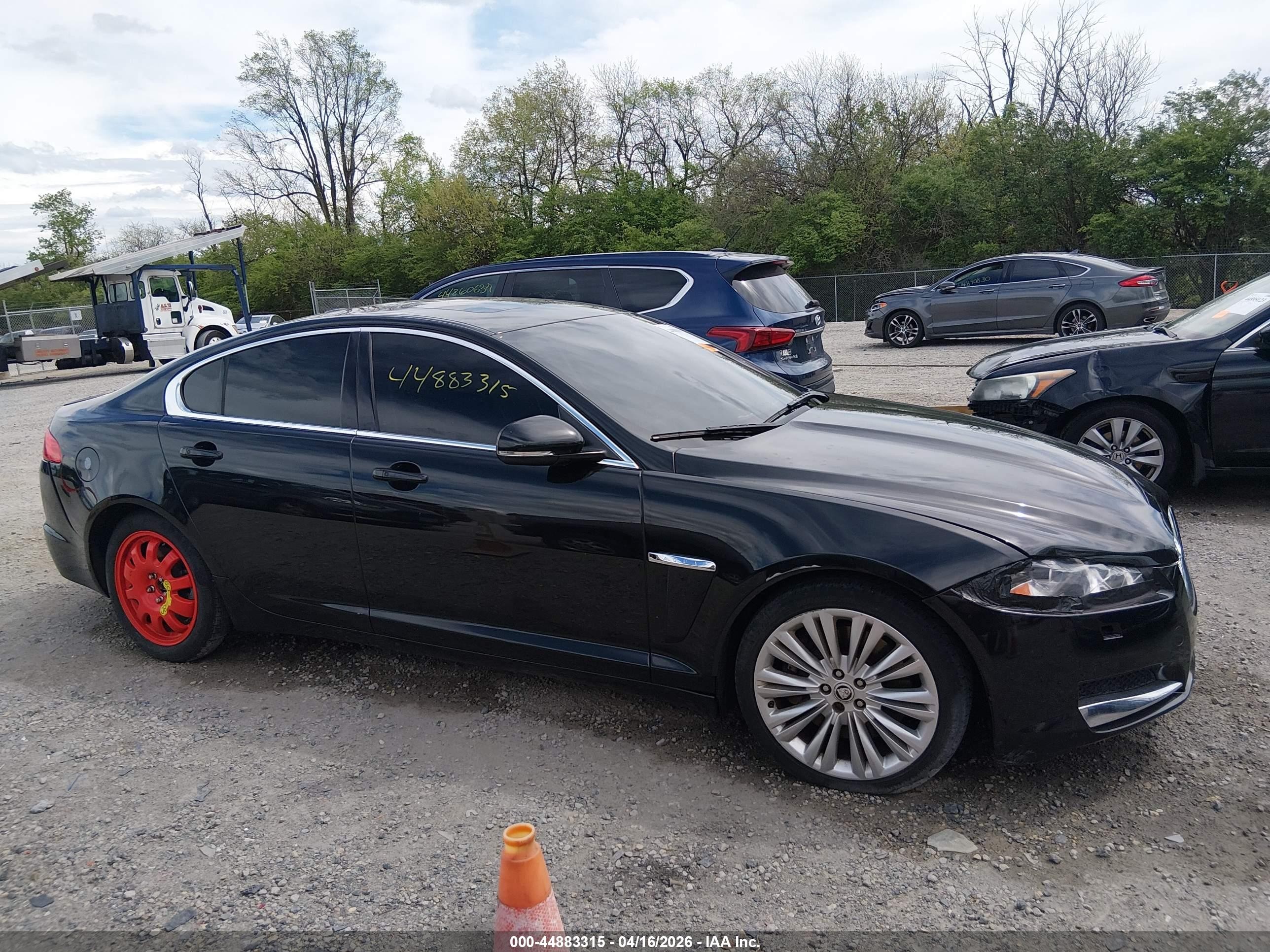 2012 Jaguar Xf Portfolio Black vin: SAJWA0HB4CLS40444