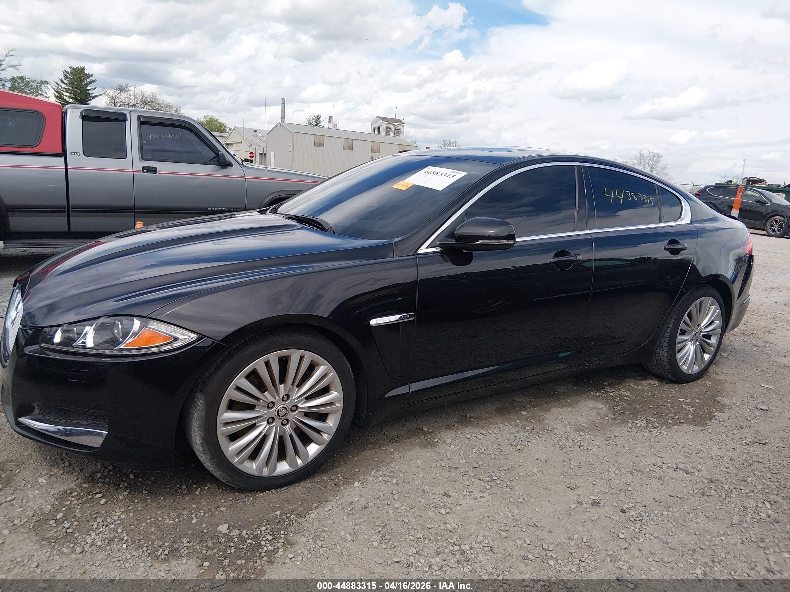2012 Jaguar Xf Portfolio Black vin: SAJWA0HB4CLS40444