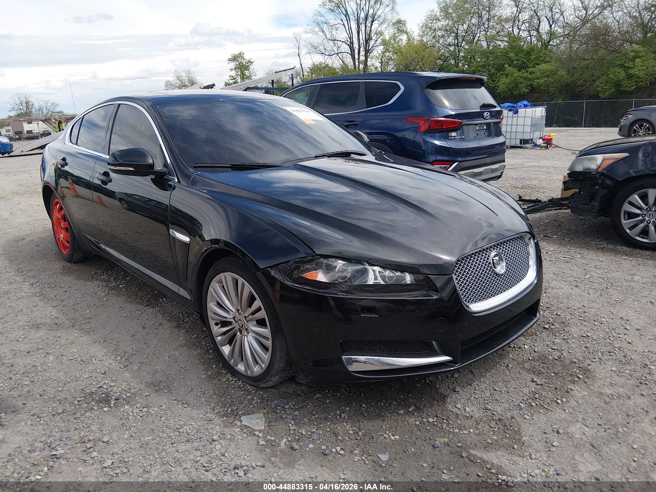 2012 Jaguar Xf Portfolio Black vin: SAJWA0HB4CLS40444