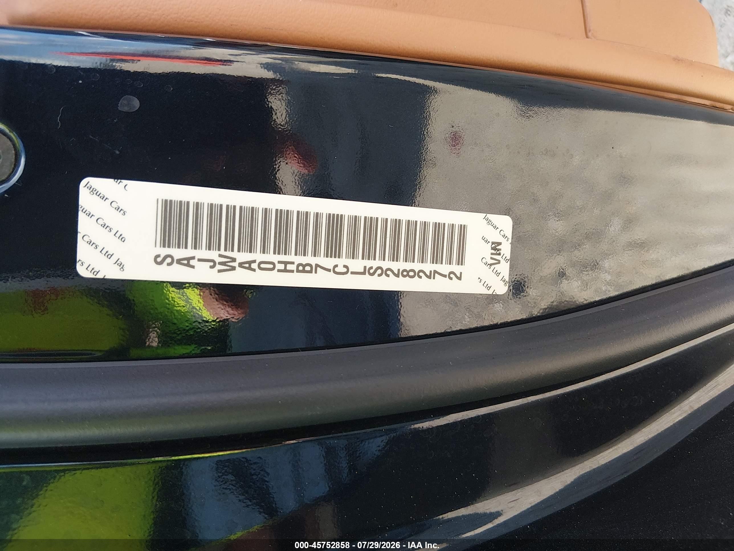 2012 Jaguar Xf Portfolio Black vin: SAJWA0HB7CLS28272