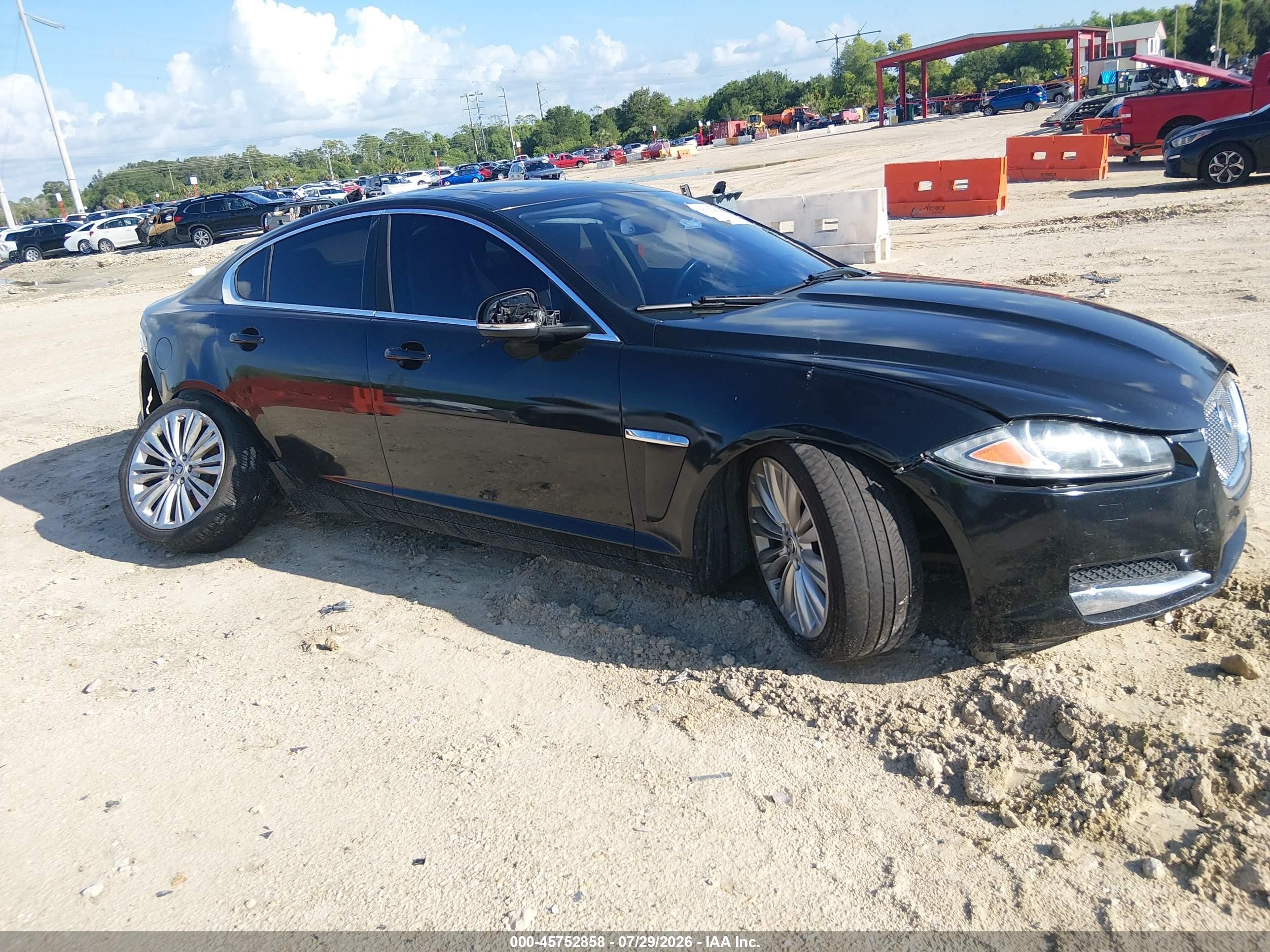 2012 Jaguar Xf Portfolio Black vin: SAJWA0HB7CLS28272