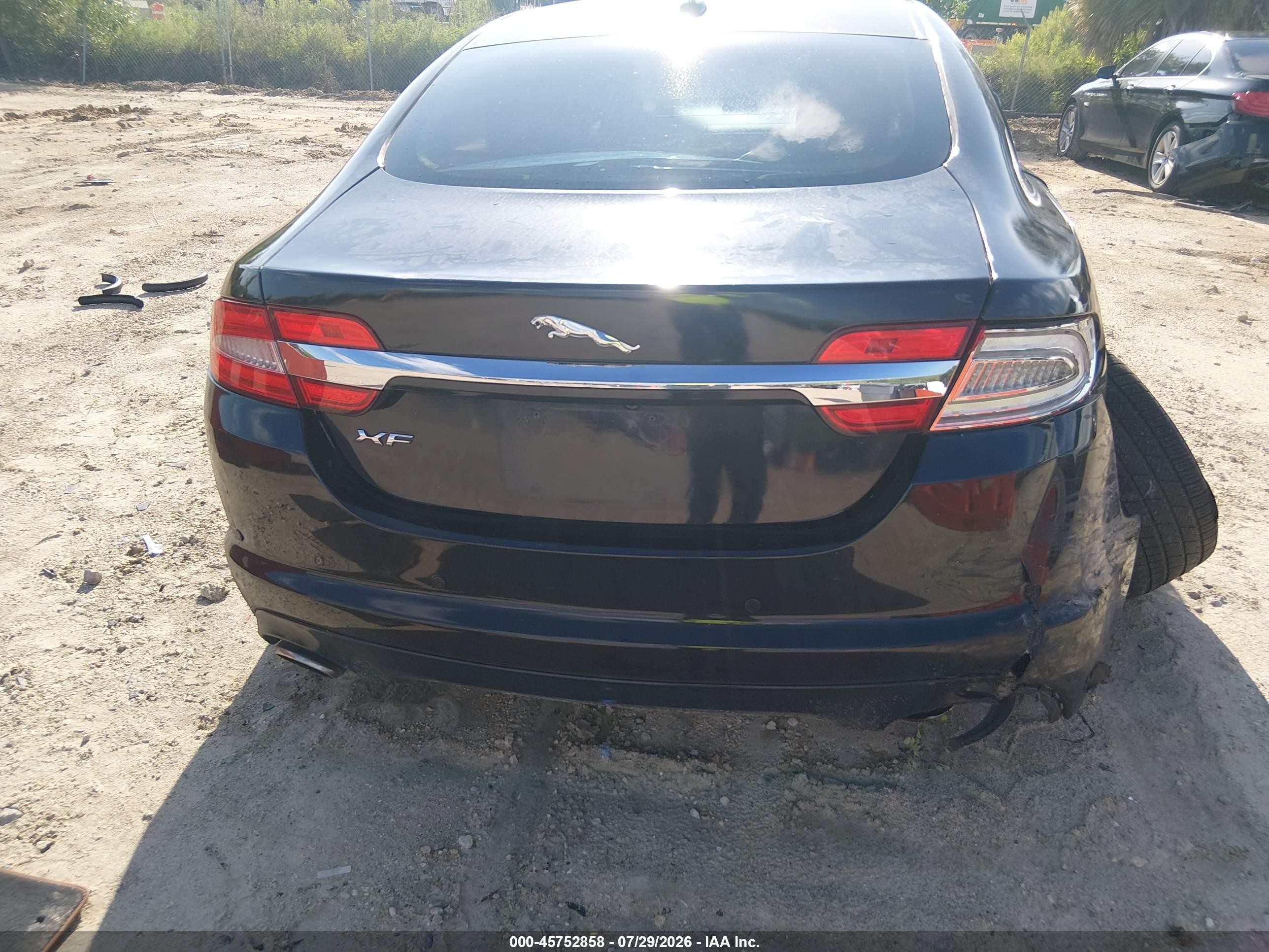 2012 Jaguar Xf Portfolio Black vin: SAJWA0HB7CLS28272