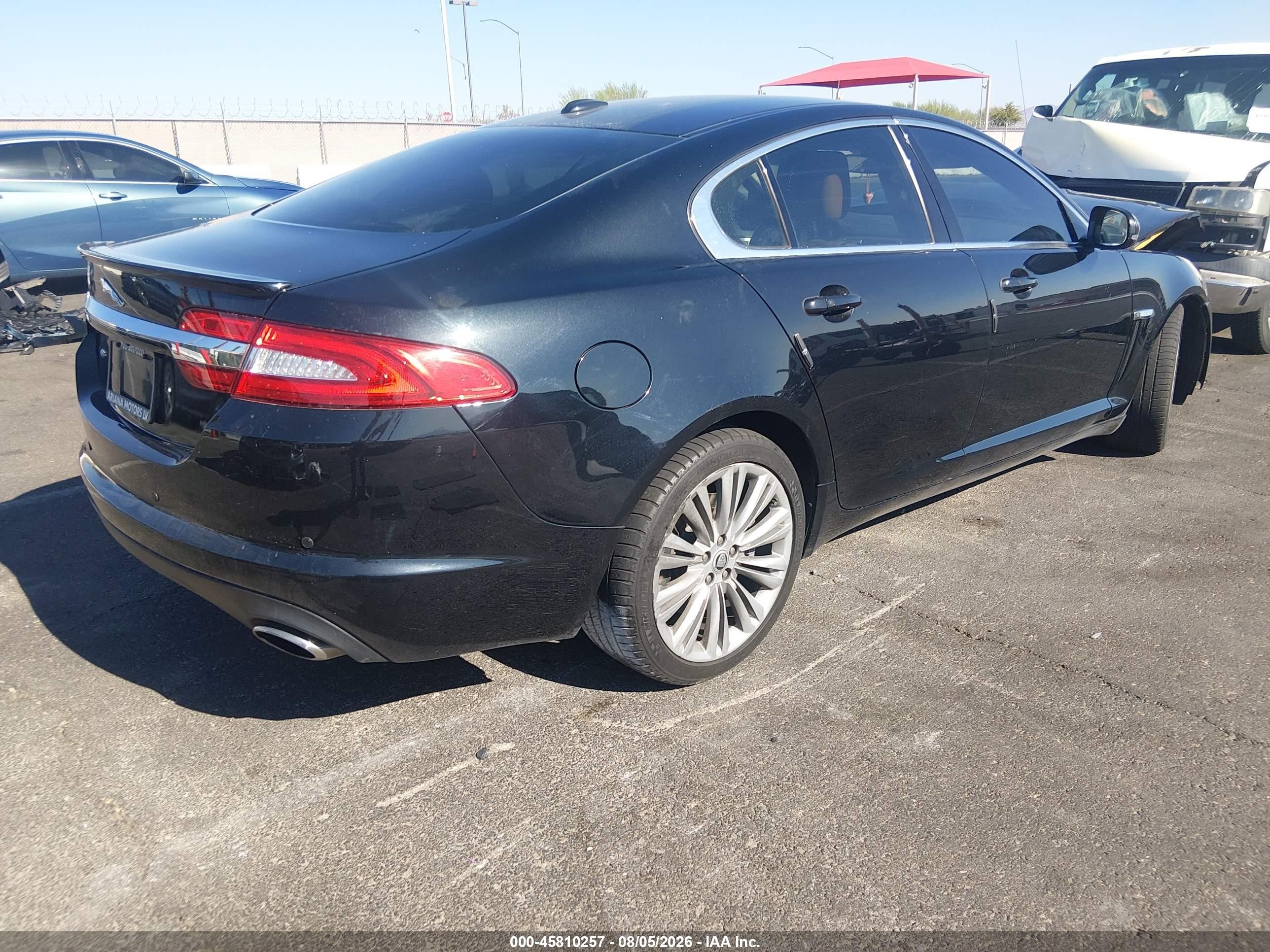 2012 Jaguar Xf Portfolio Black vin: SAJWA0HB9CLS26846