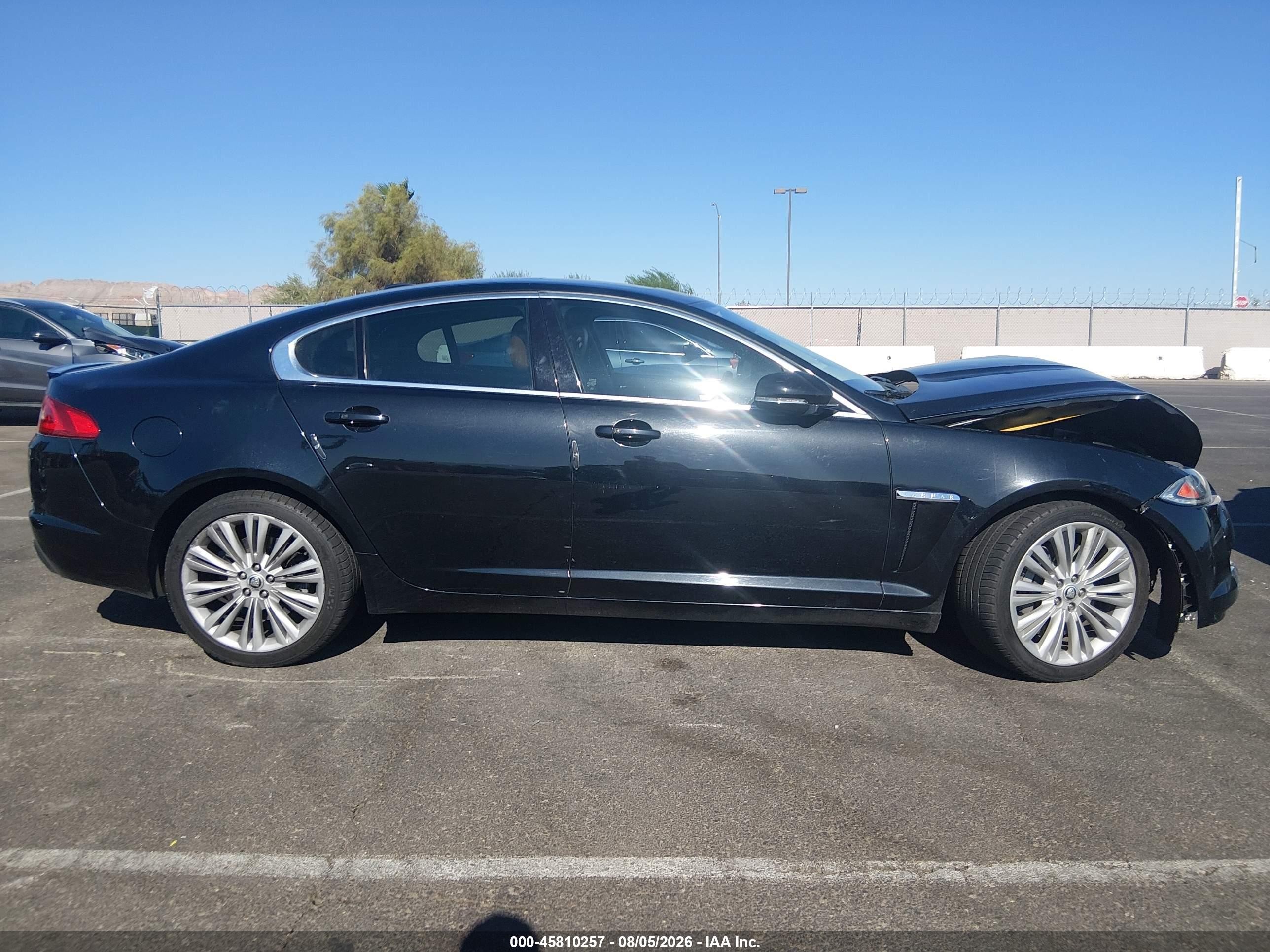 2012 Jaguar Xf Portfolio Black vin: SAJWA0HB9CLS26846