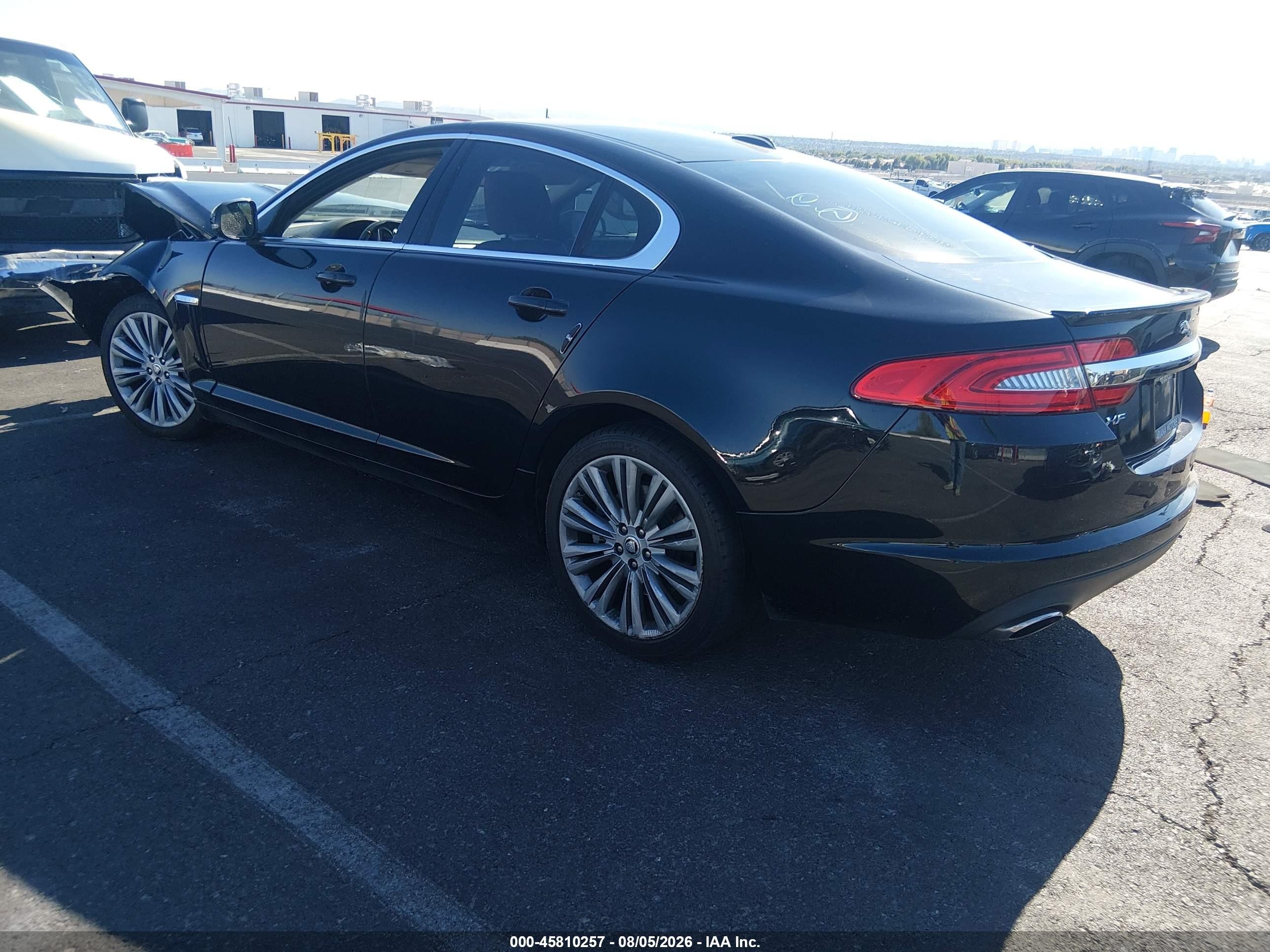 2012 Jaguar Xf Portfolio Black vin: SAJWA0HB9CLS26846