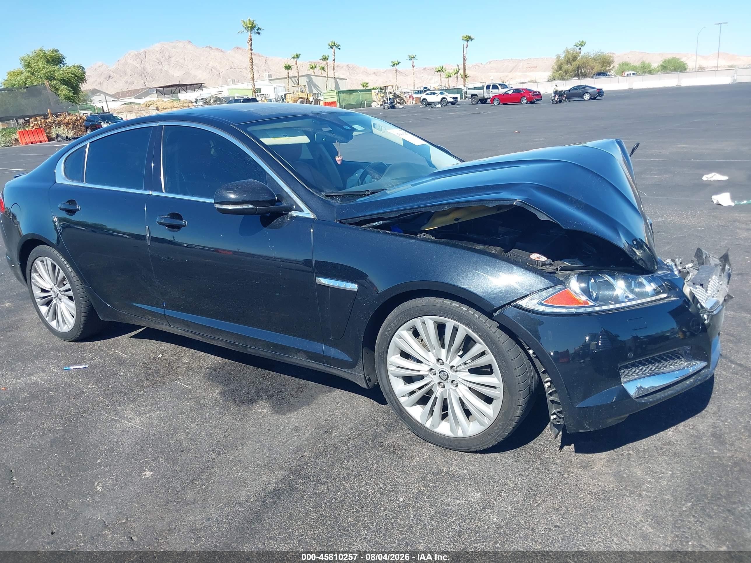 2012 Jaguar Xf Portfolio Black vin: SAJWA0HB9CLS26846