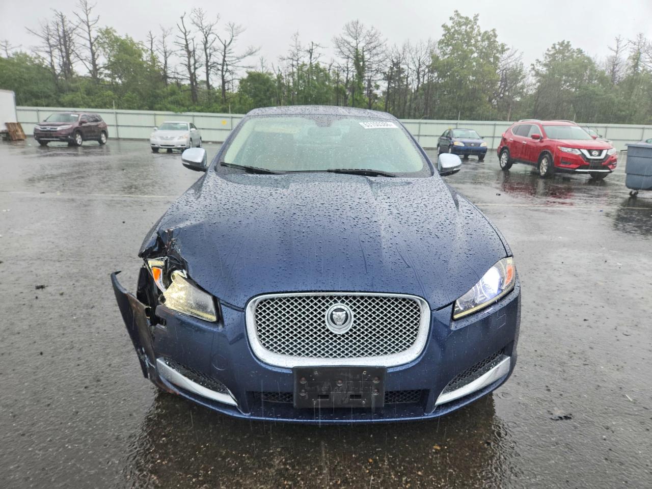 2012 Jaguar Xf Portfolio Blue vin: SAJWA0HB9CLS40181