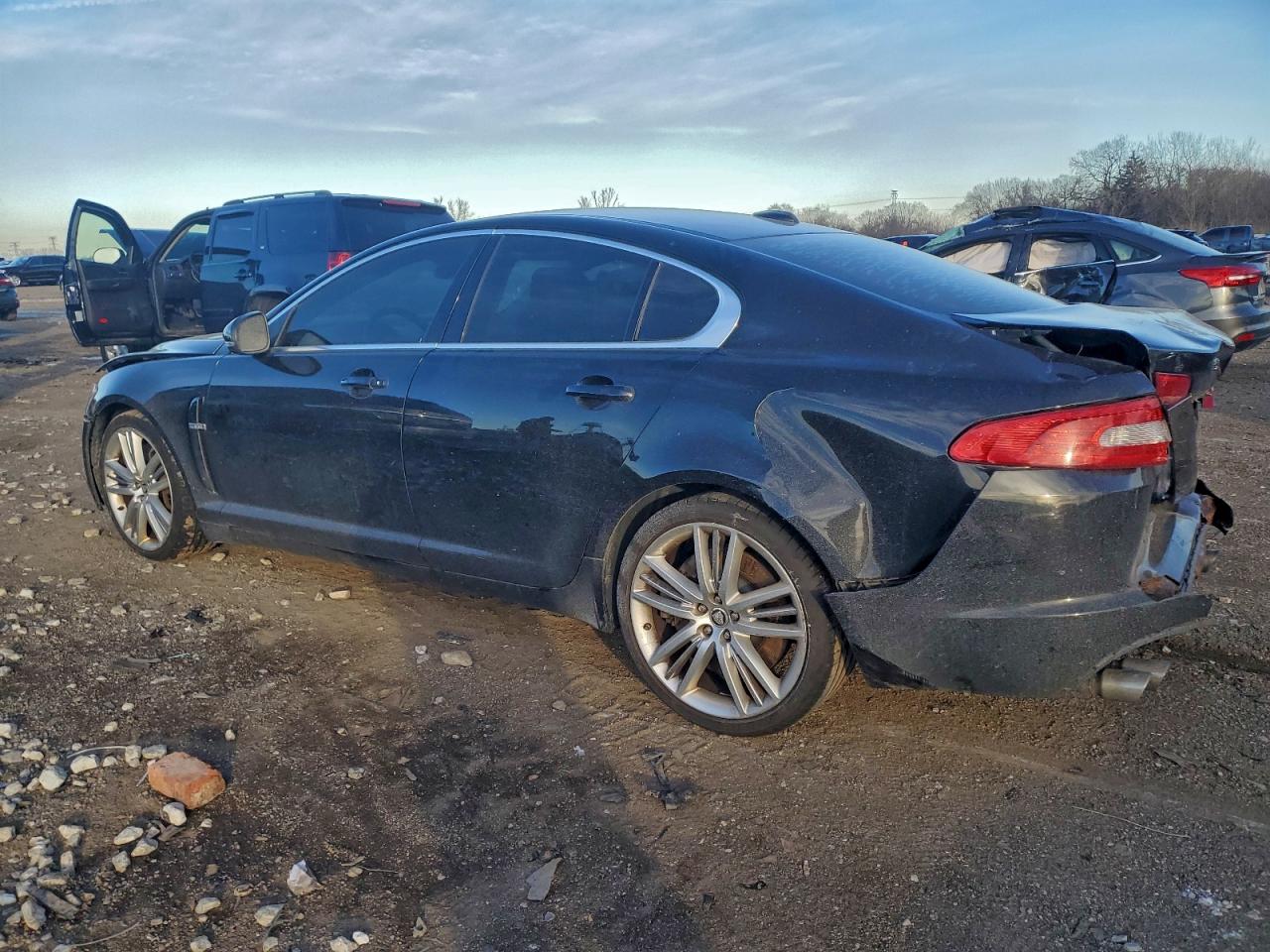 2010 Jaguar Xf Supercharged Black vin: SAJWA0HE0AMR65508